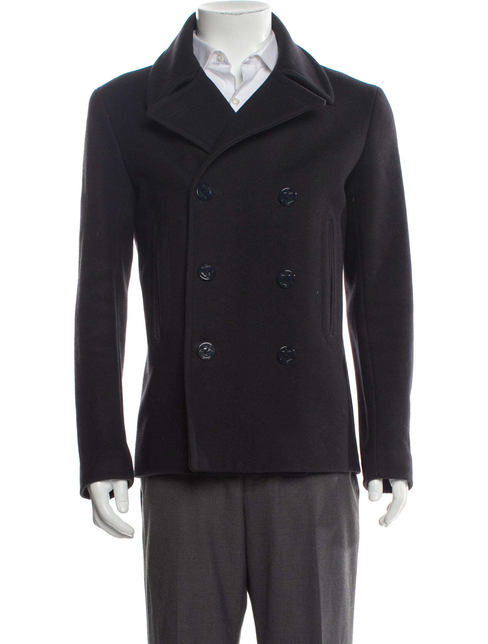 Sandro Wool Peacoat