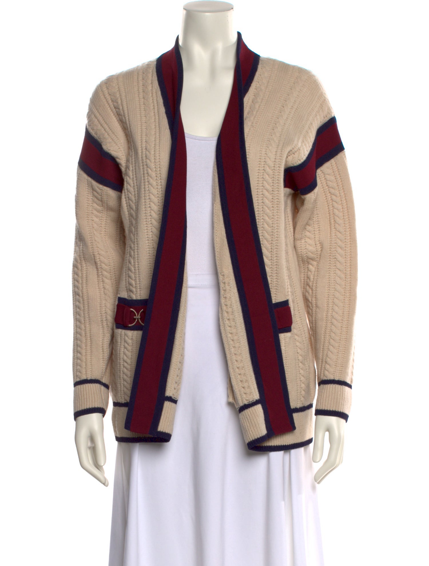 Sandro Wool Striped Sweater