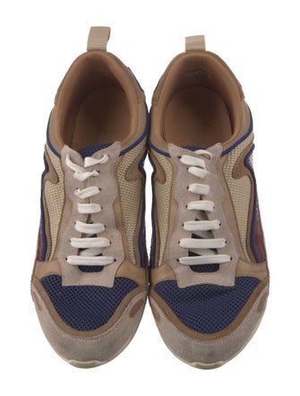 Sandro Mesh Printed Sneakers