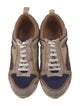Sandro Mesh Printed Sneakers