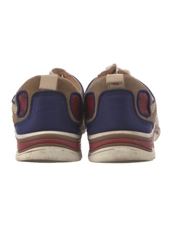 Sandro Mesh Printed Sneakers