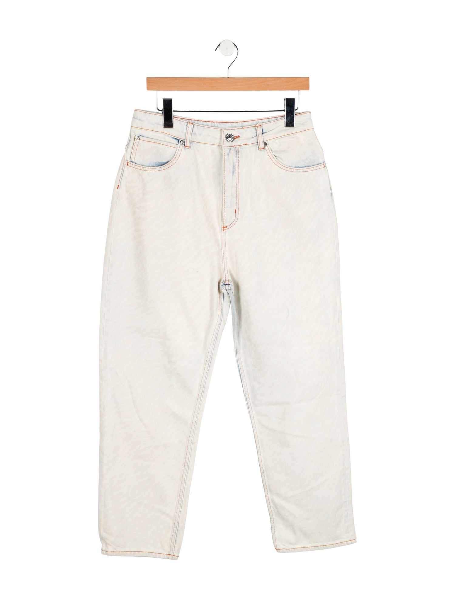 Sandro High-Rise Straight Leg Jeans w/ Tags