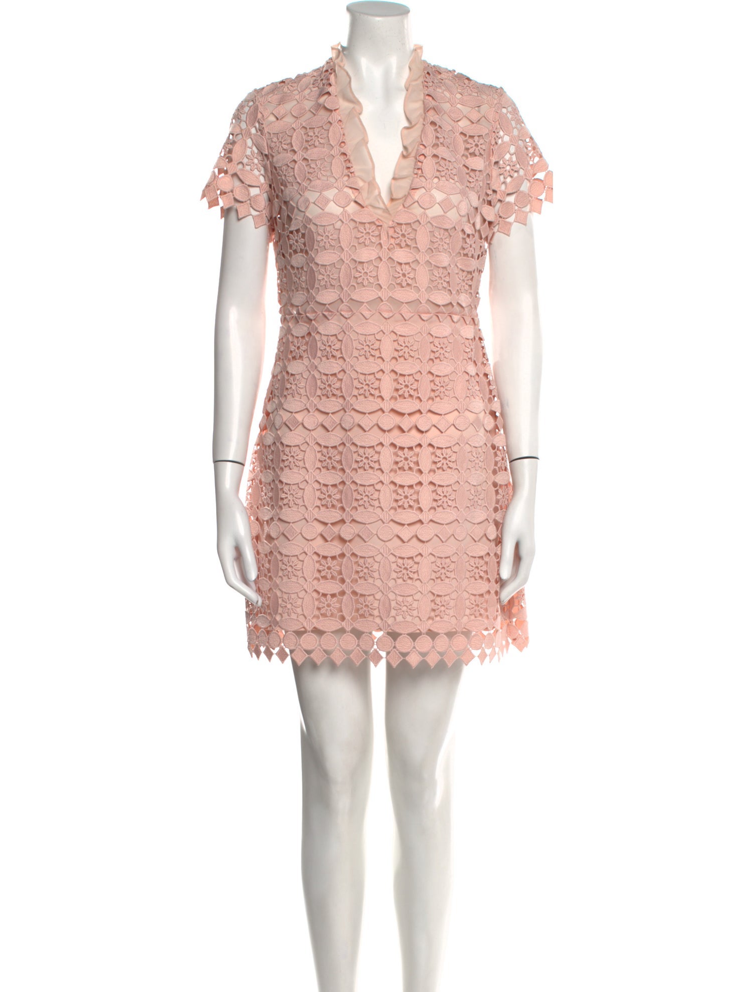 Sandro V-Neck Mini Dress w/ Tags