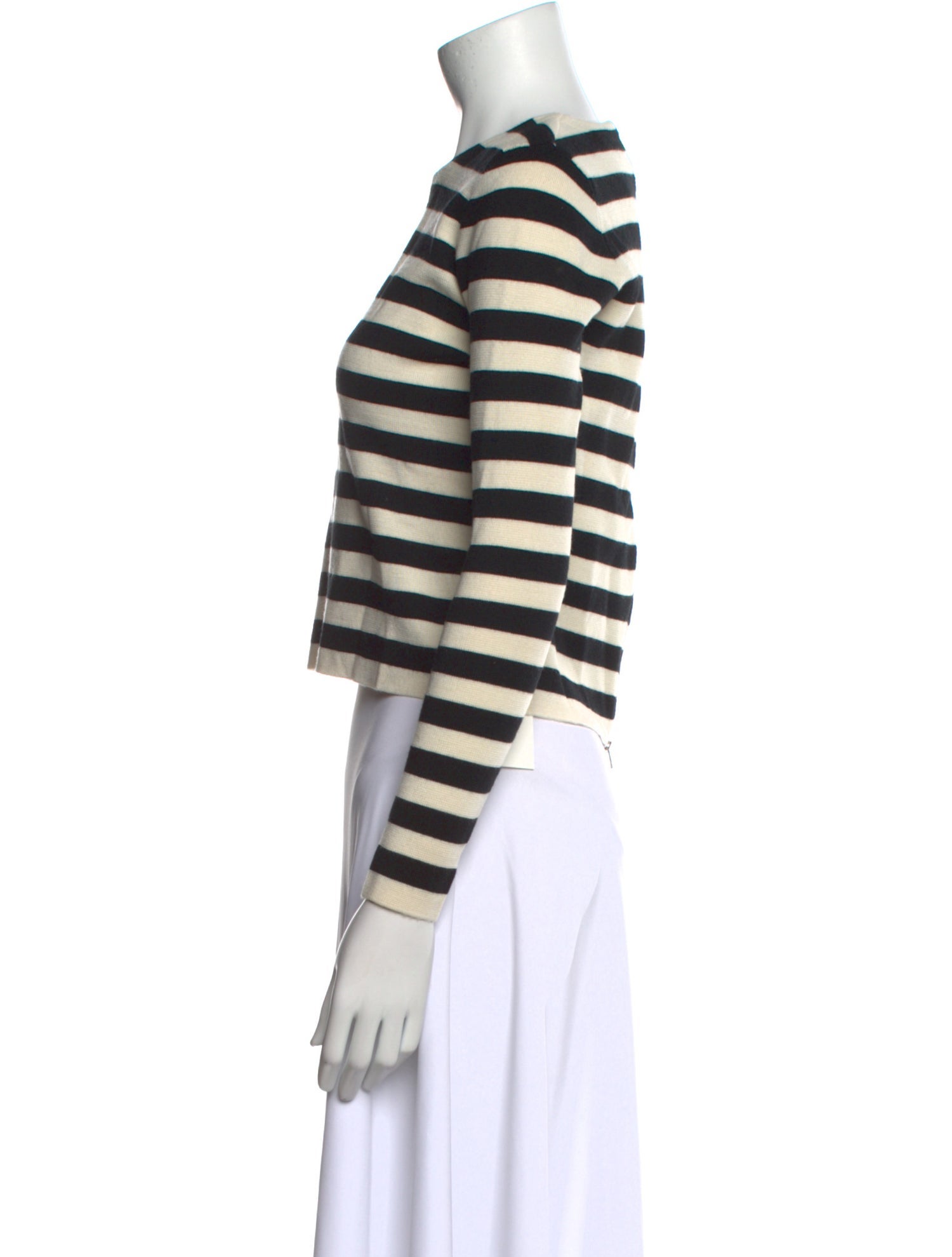 Sandro Wool Striped Sweater