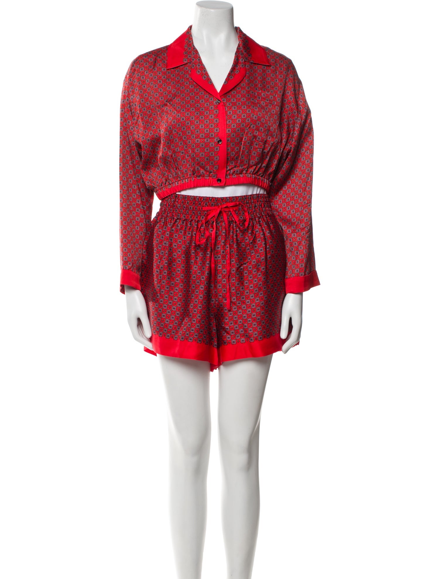 Sandro Printed Short Set