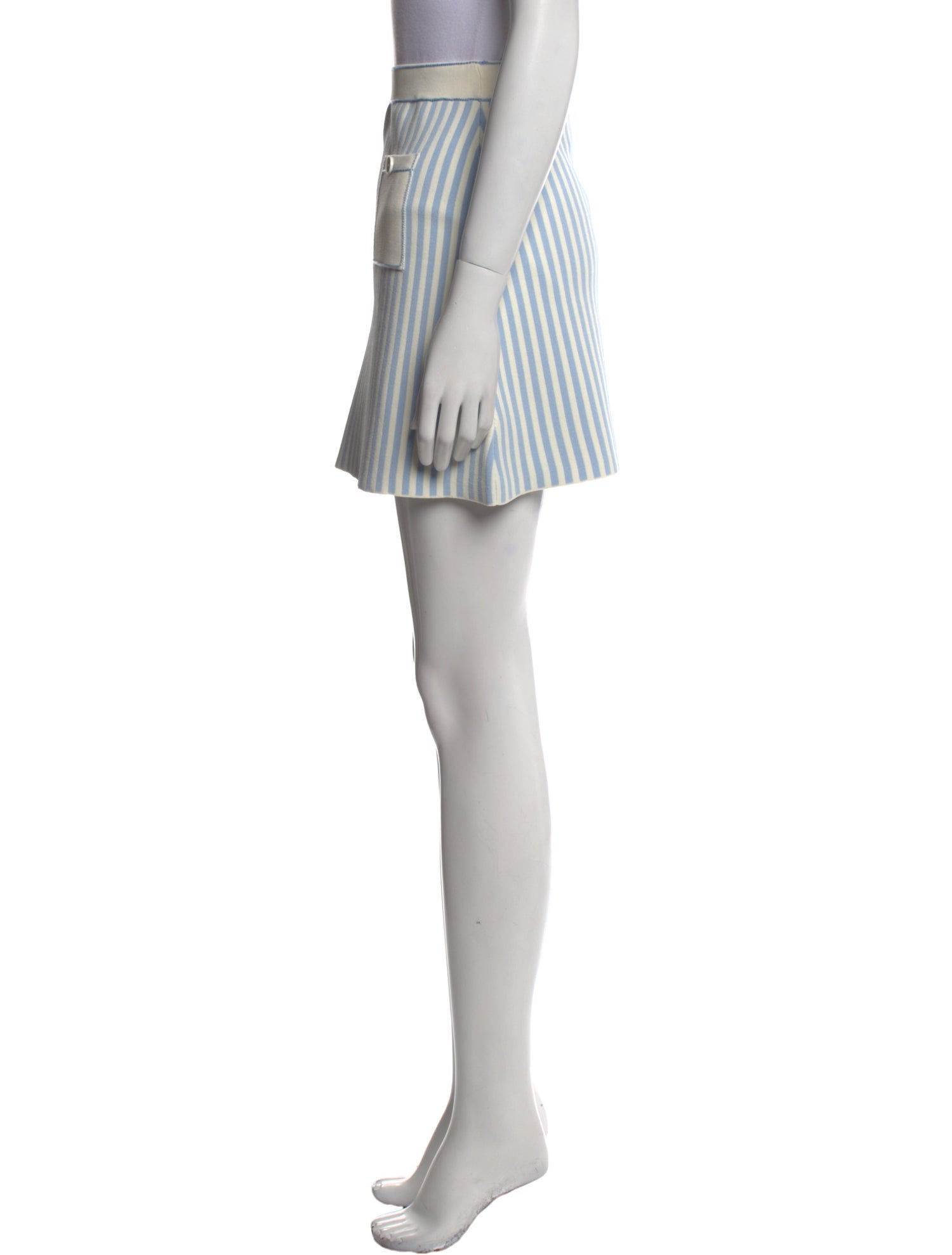 Sandro Striped Mini Skirt