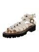 Sandro Leather Studded Accents Gladiator Sandals