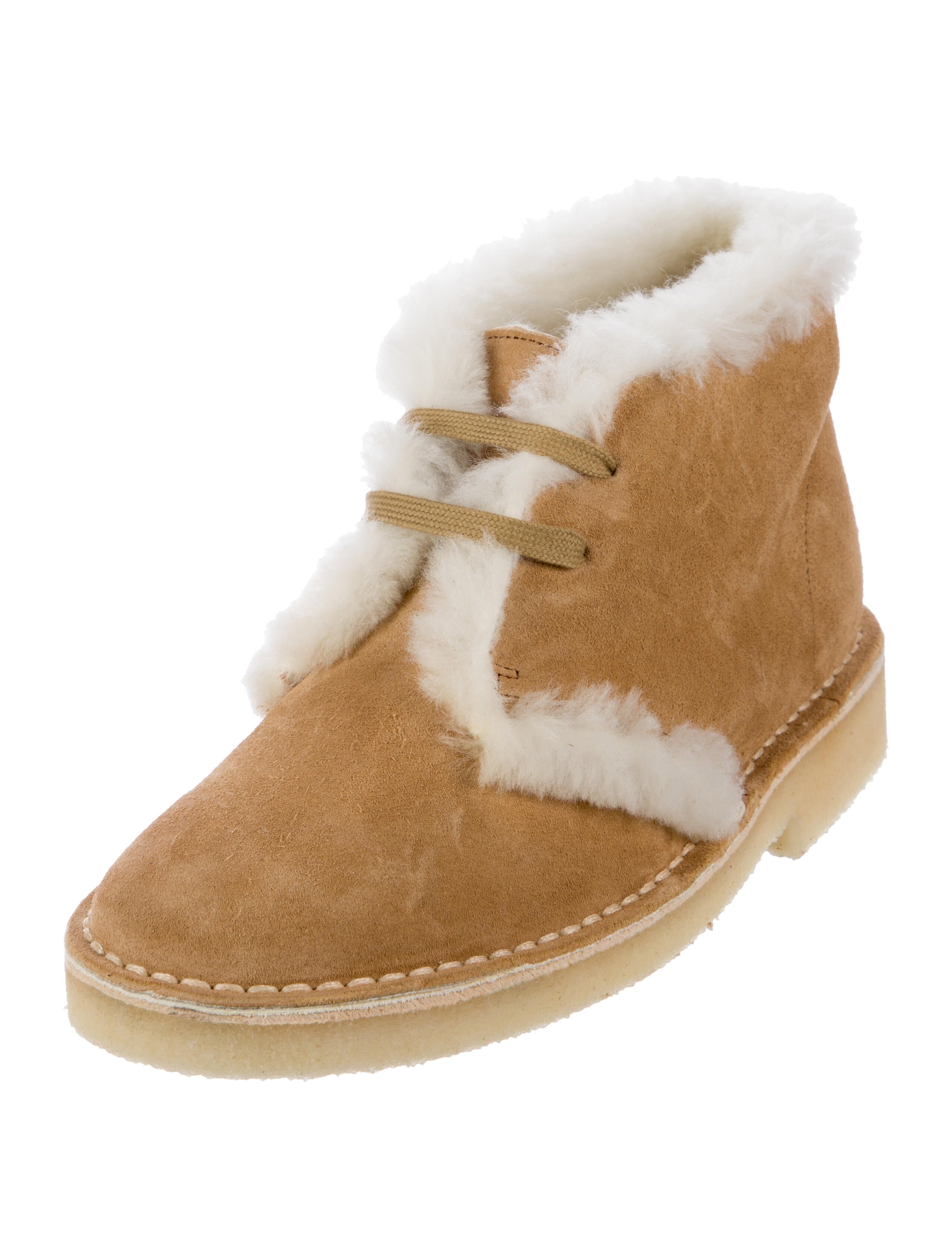 Sandro Suede Lace-Up Boots