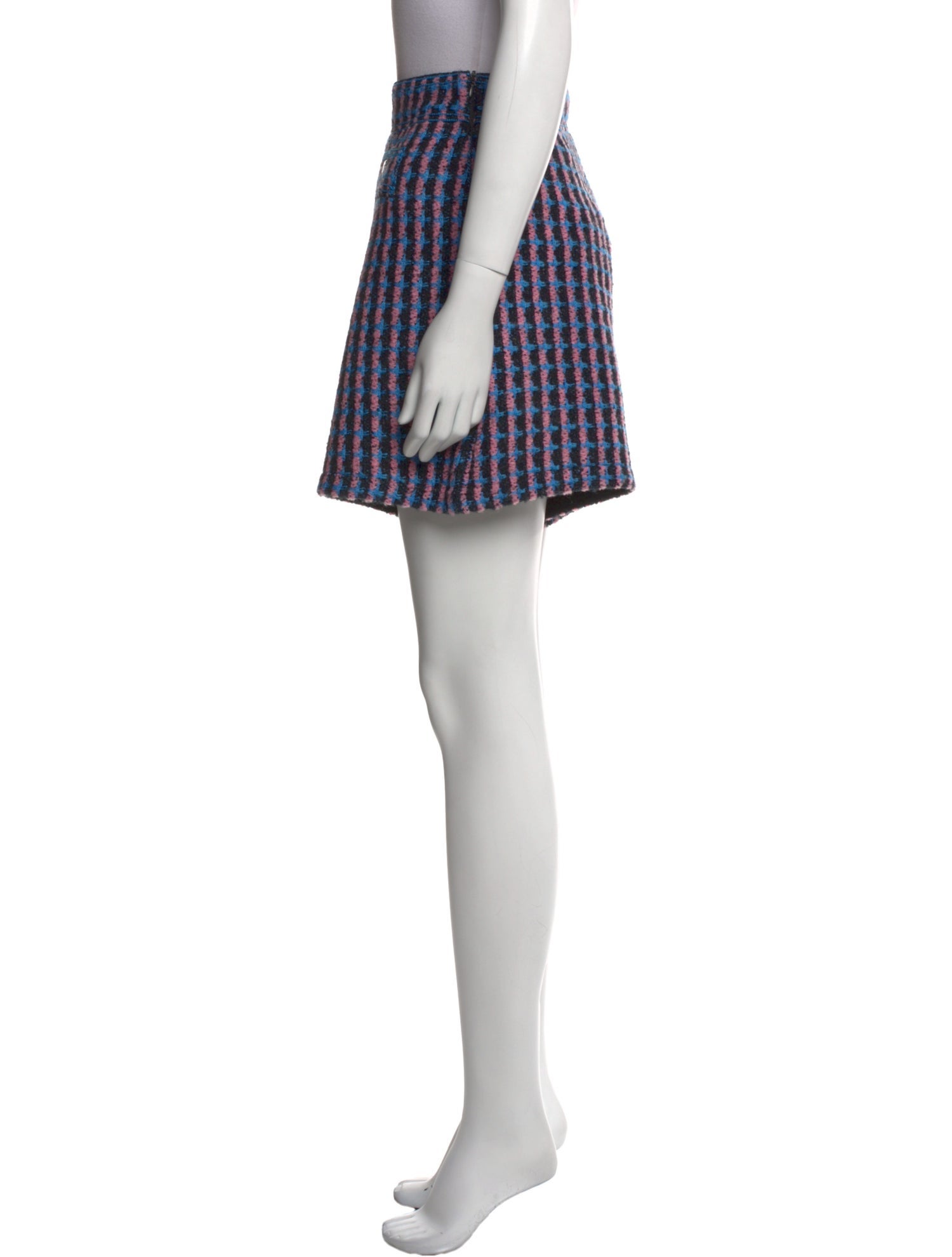 Sandro Tweed Pattern Mini Shorts w/ Tags