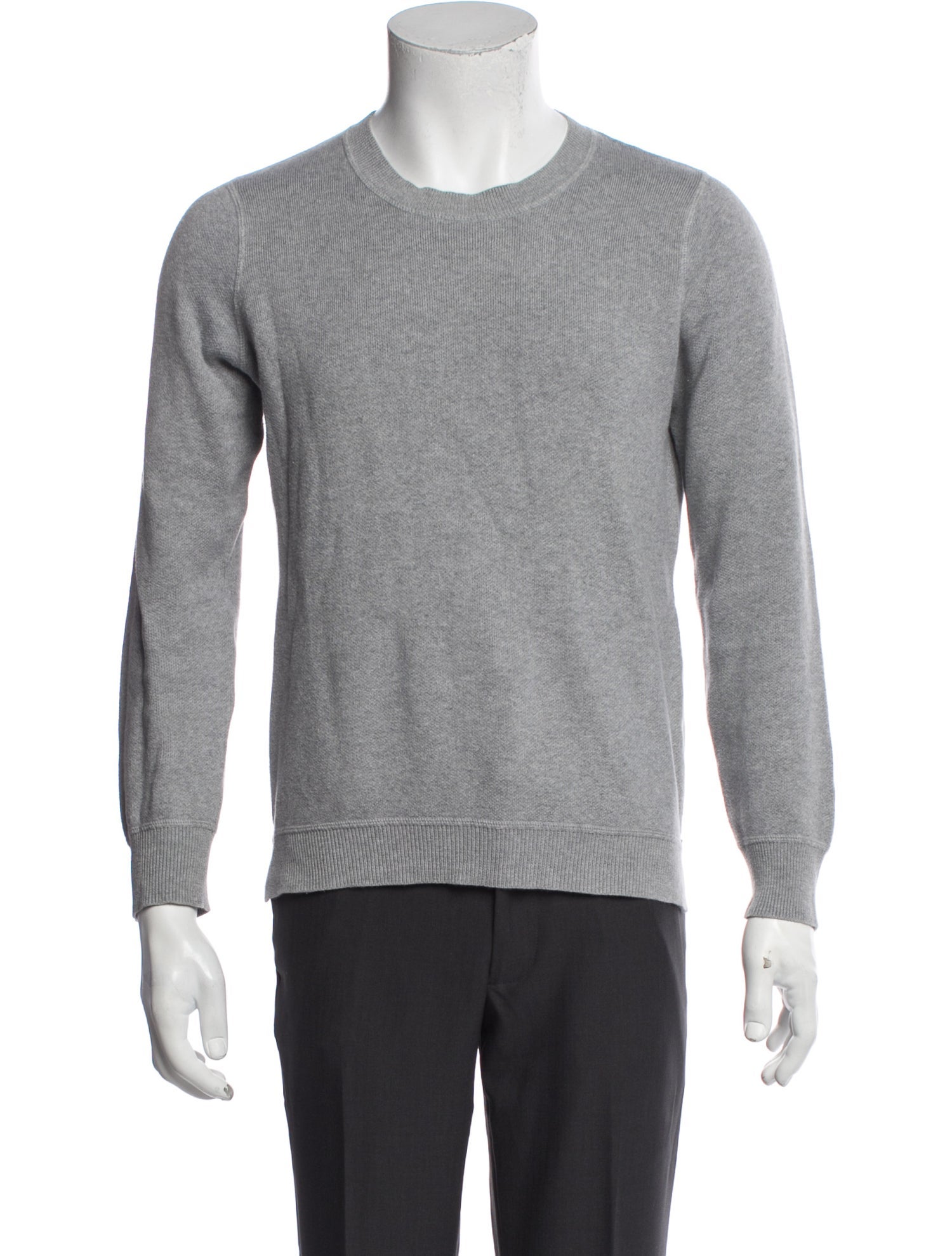 Sandro Crew Neck Long Sleeve Pullover