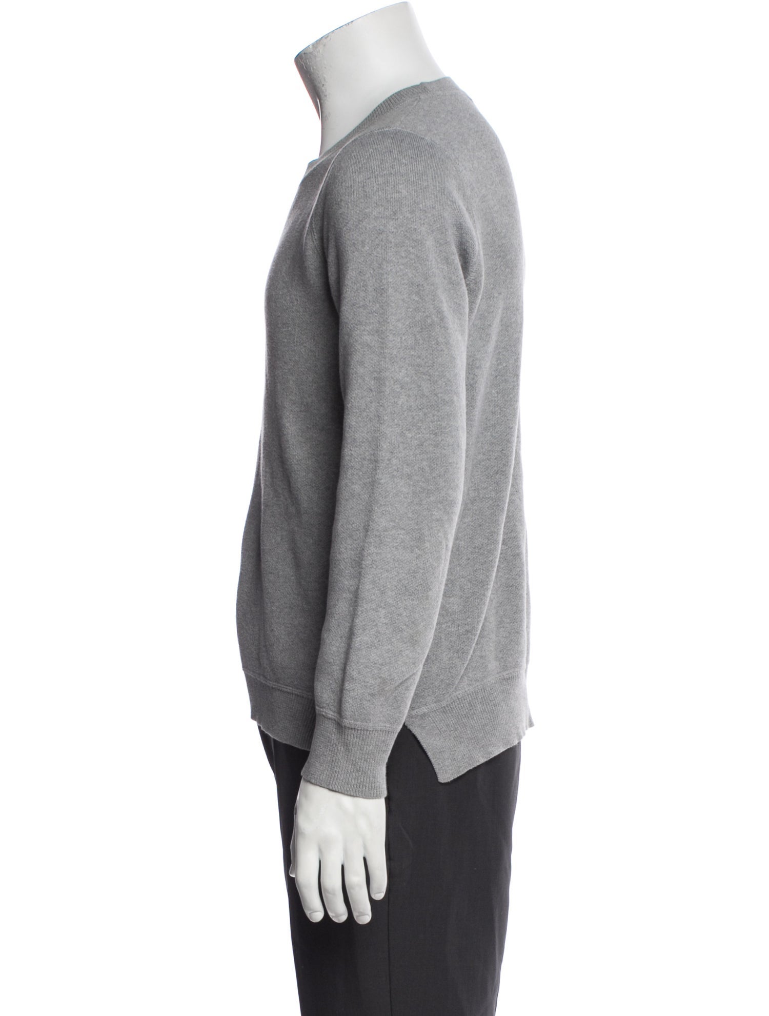 Sandro Crew Neck Long Sleeve Pullover