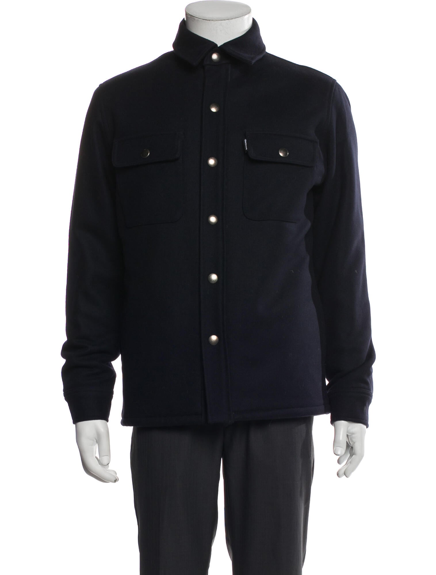 Sandro Virgin Wool Utility Jacket