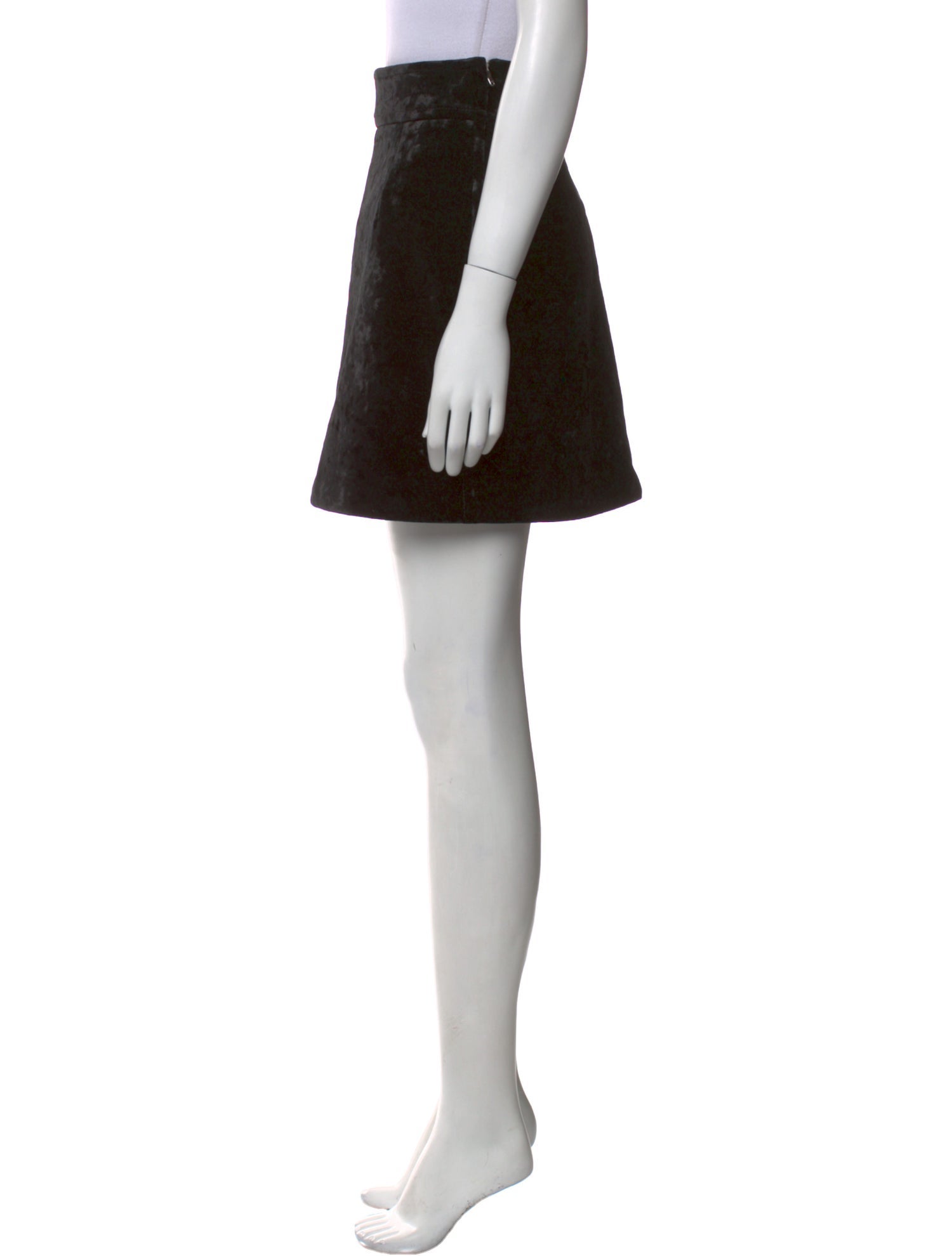 Sandro Crystal Embellishments Mini Skirt