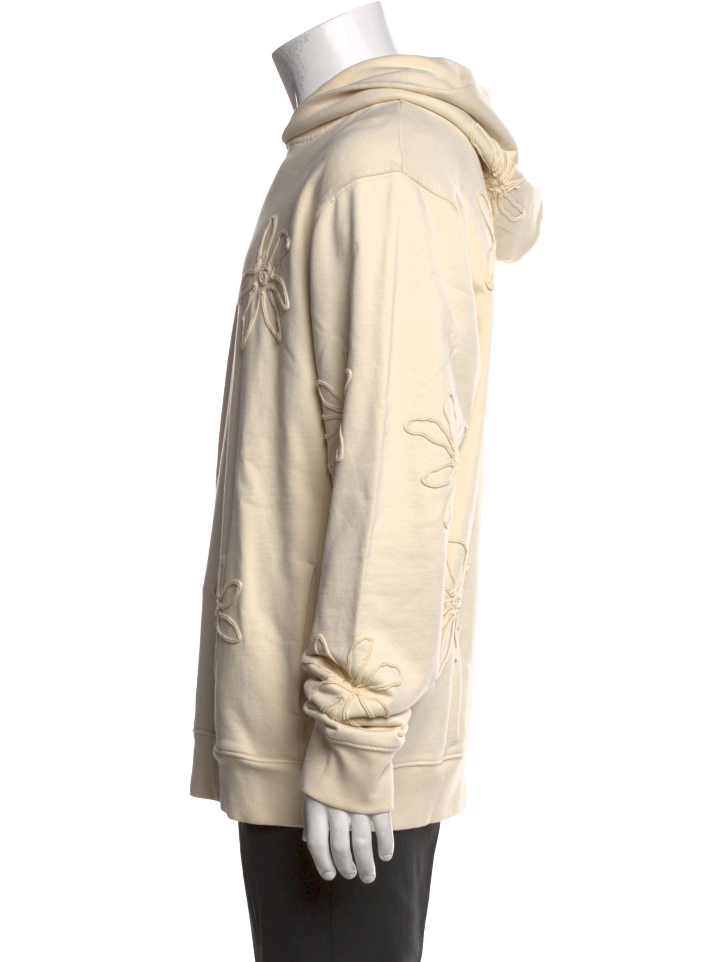 Sandro Graphic Print Crew Neck Hoodie