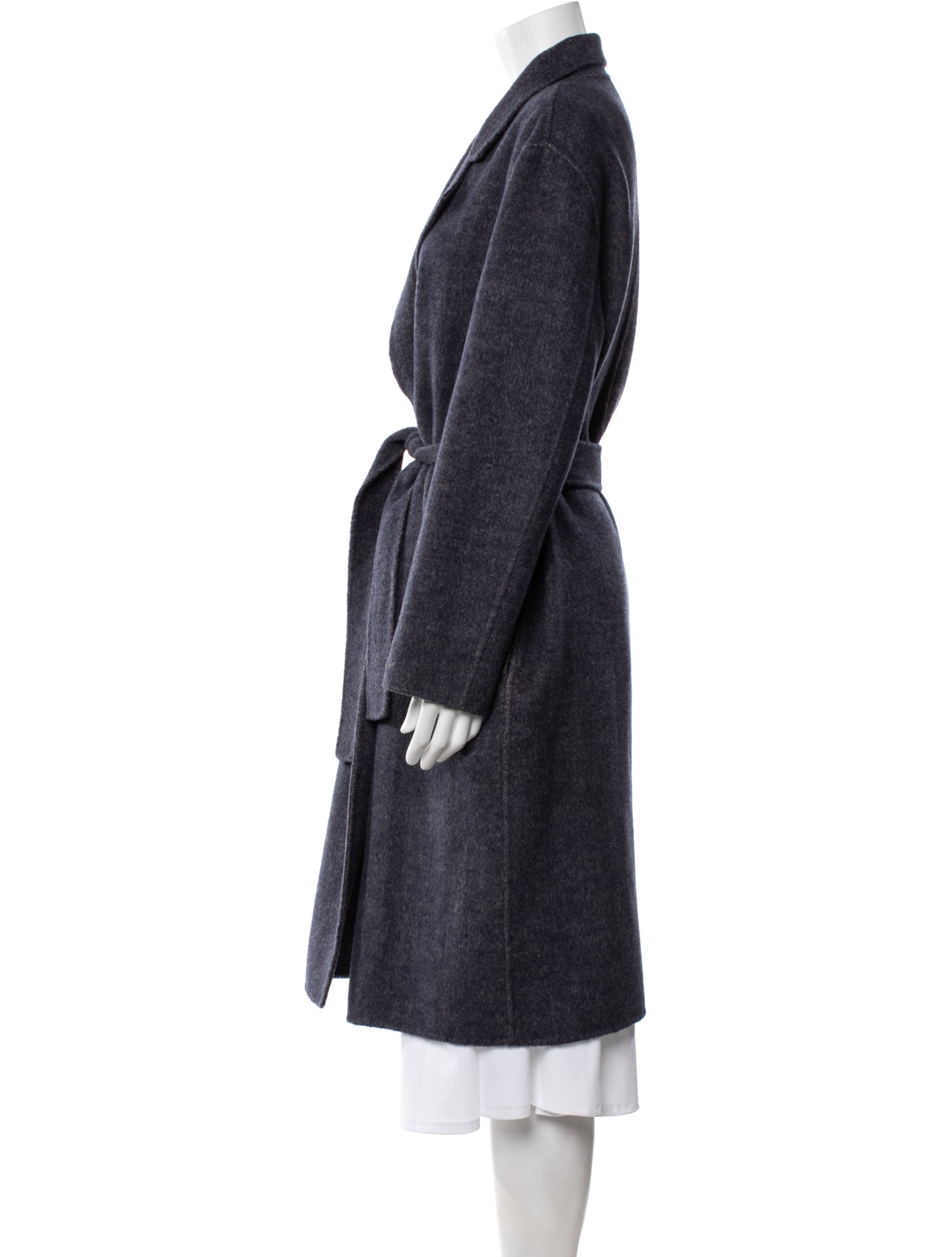 Sandro Wool Trench Coat