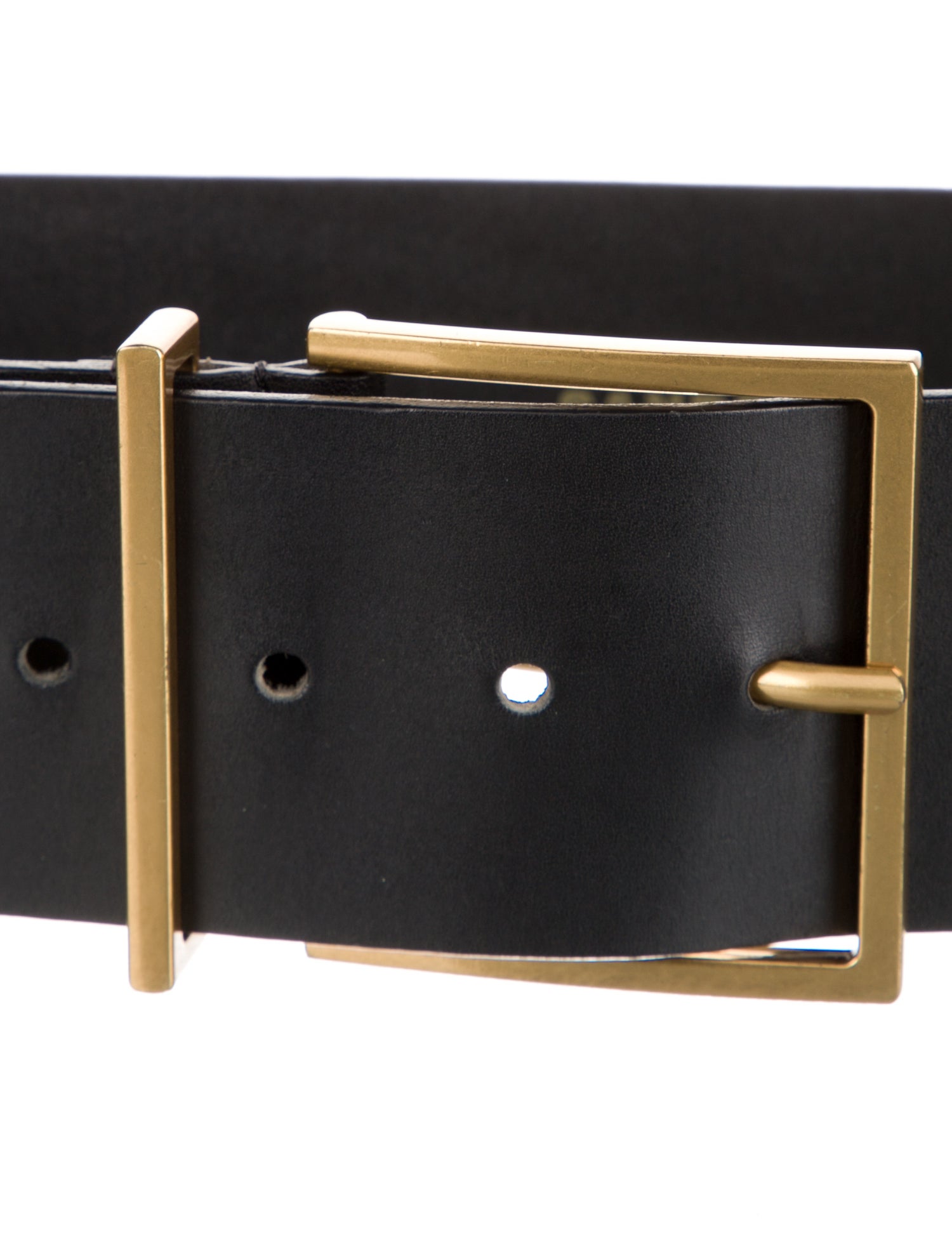 Sandro Wide Leather Belt