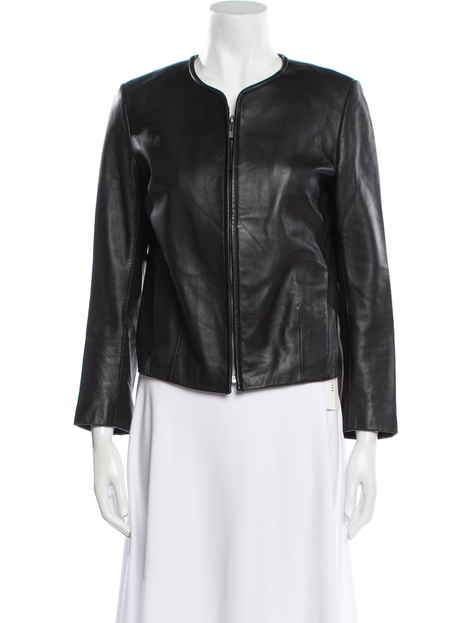 Sandro Leather Evening Jacket