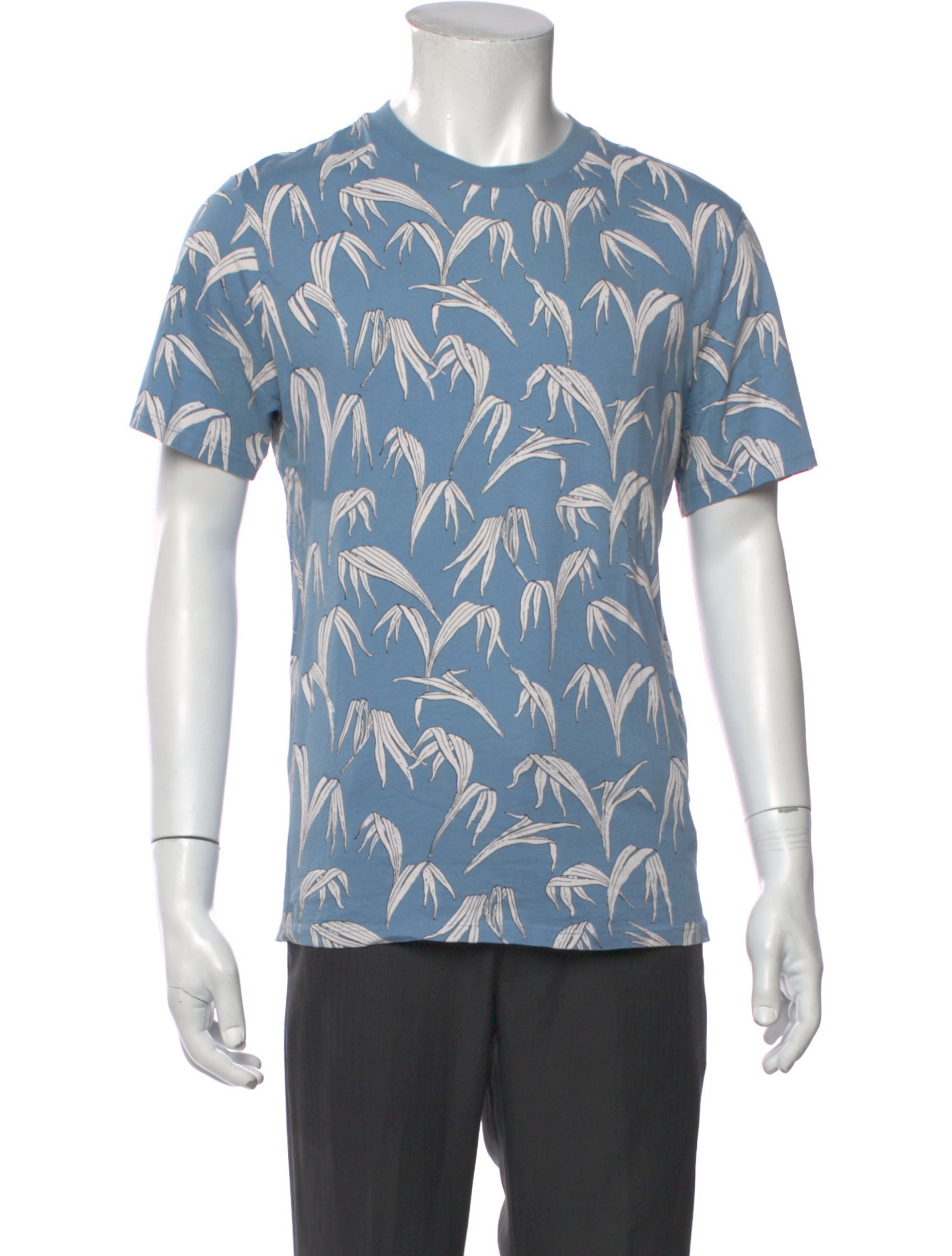 Sandro Printed Crew Neck T-Shirt