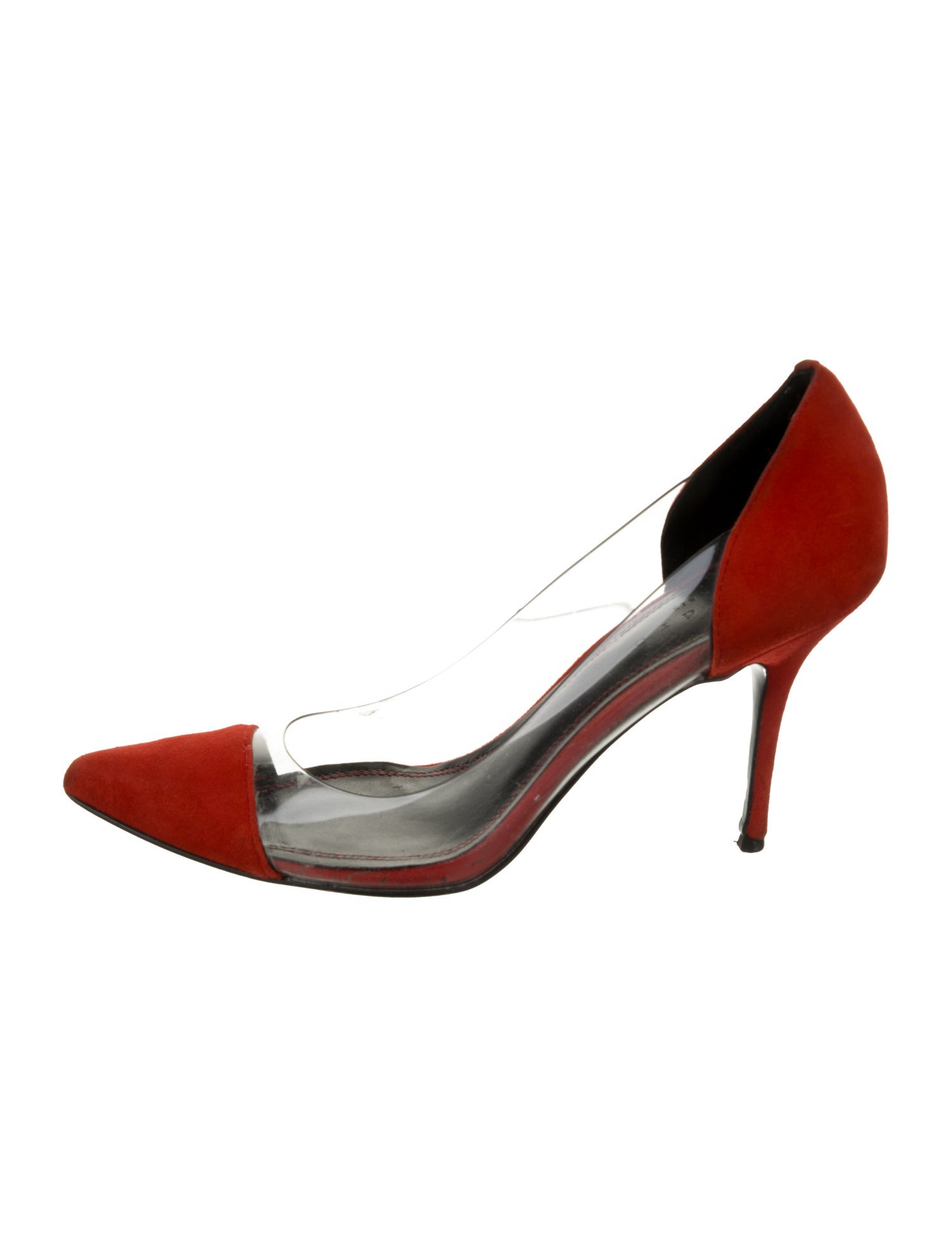 Sandro Suede D'Orsay Pumps