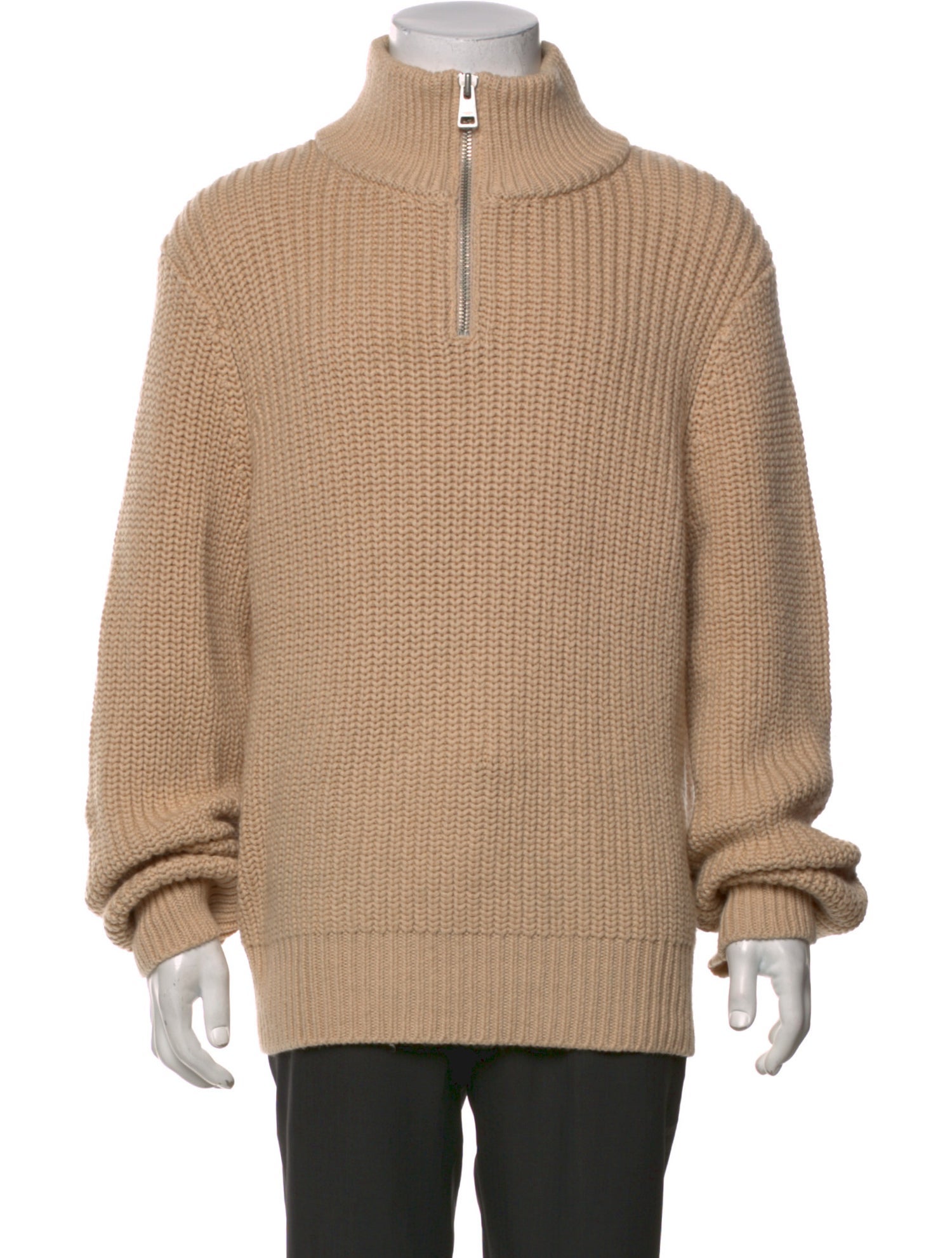 Sandro Wool Mock Neck Pullover