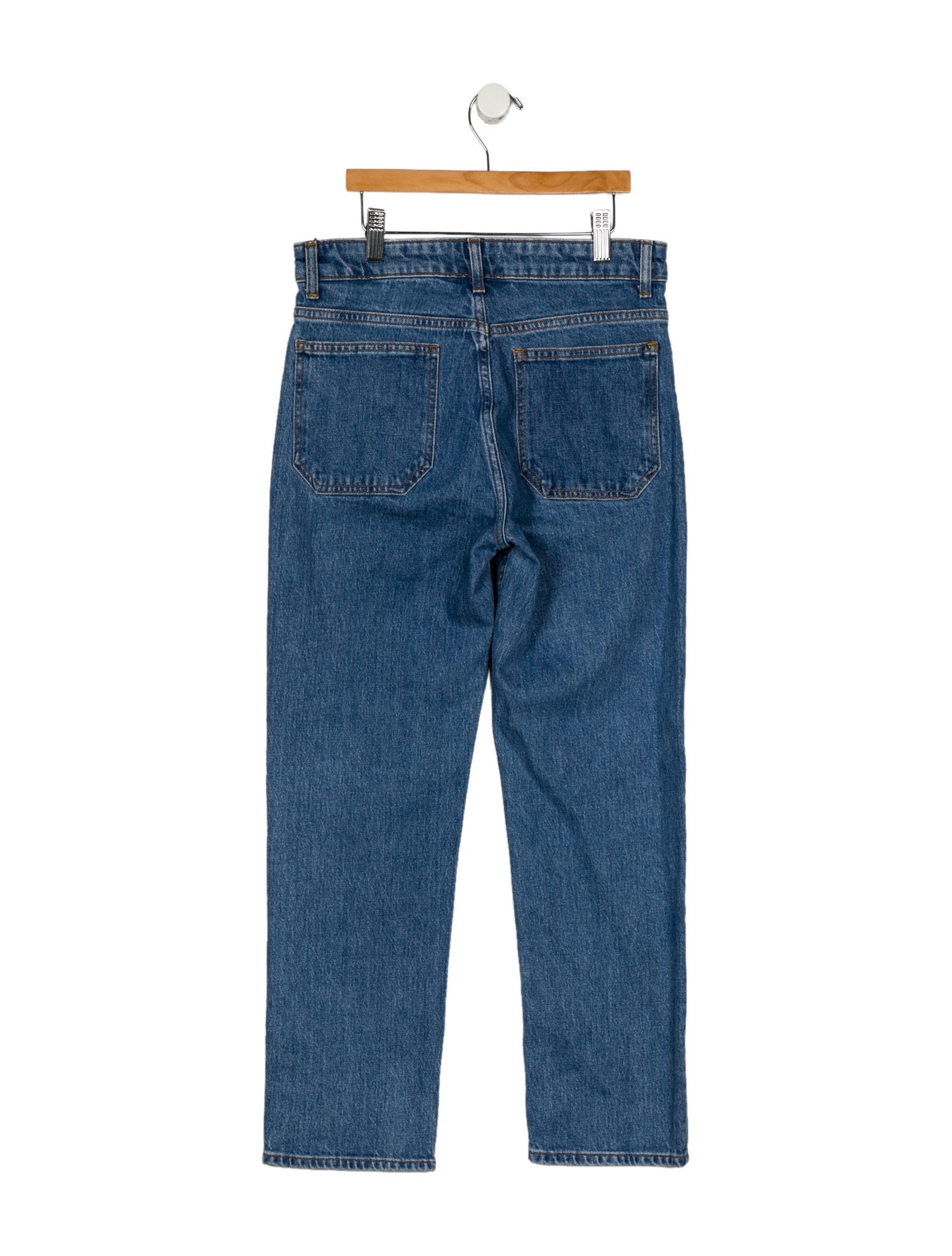 Sandro Mid-Rise Straight Leg Jeans