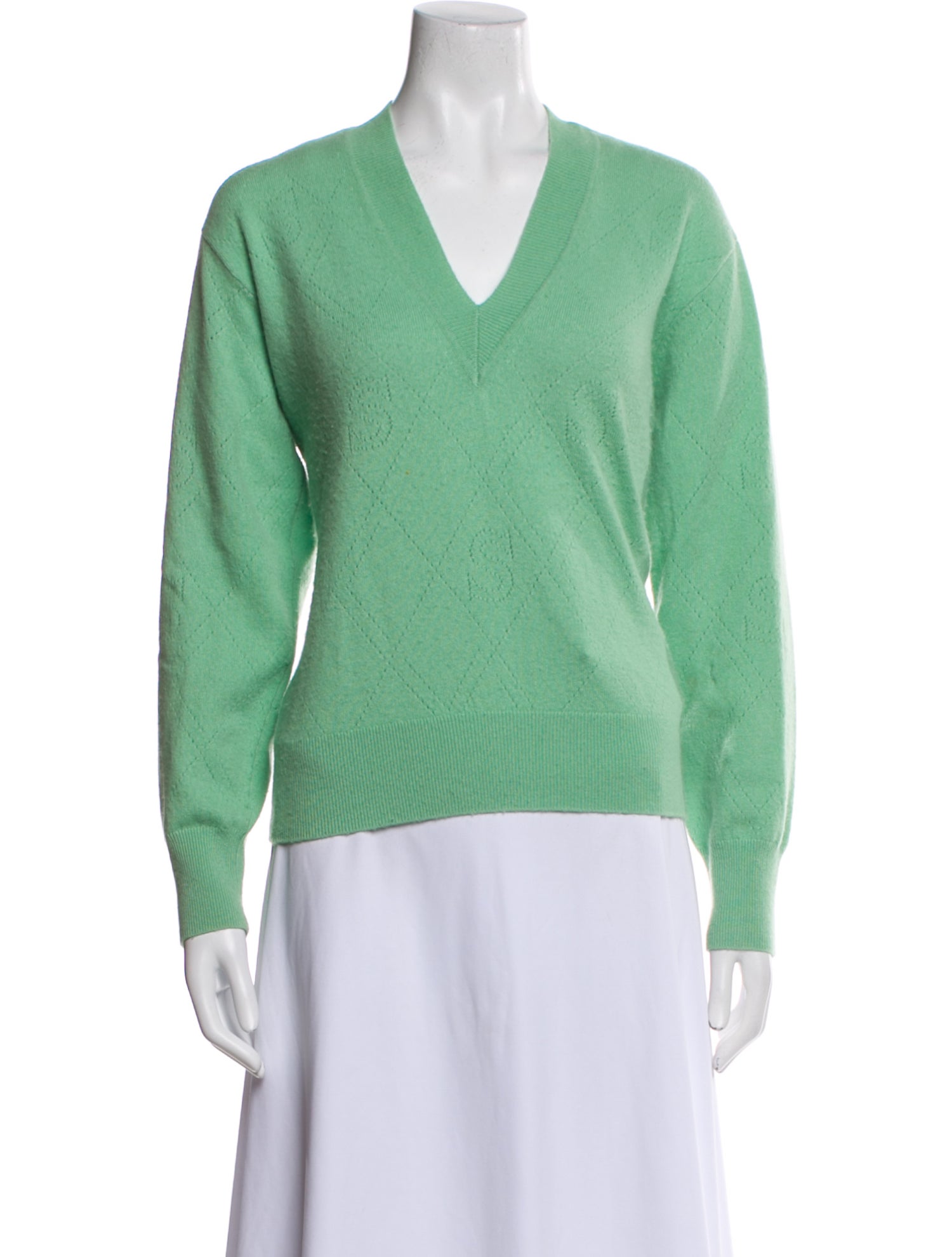 Sandro Wool V-Neck Sweater