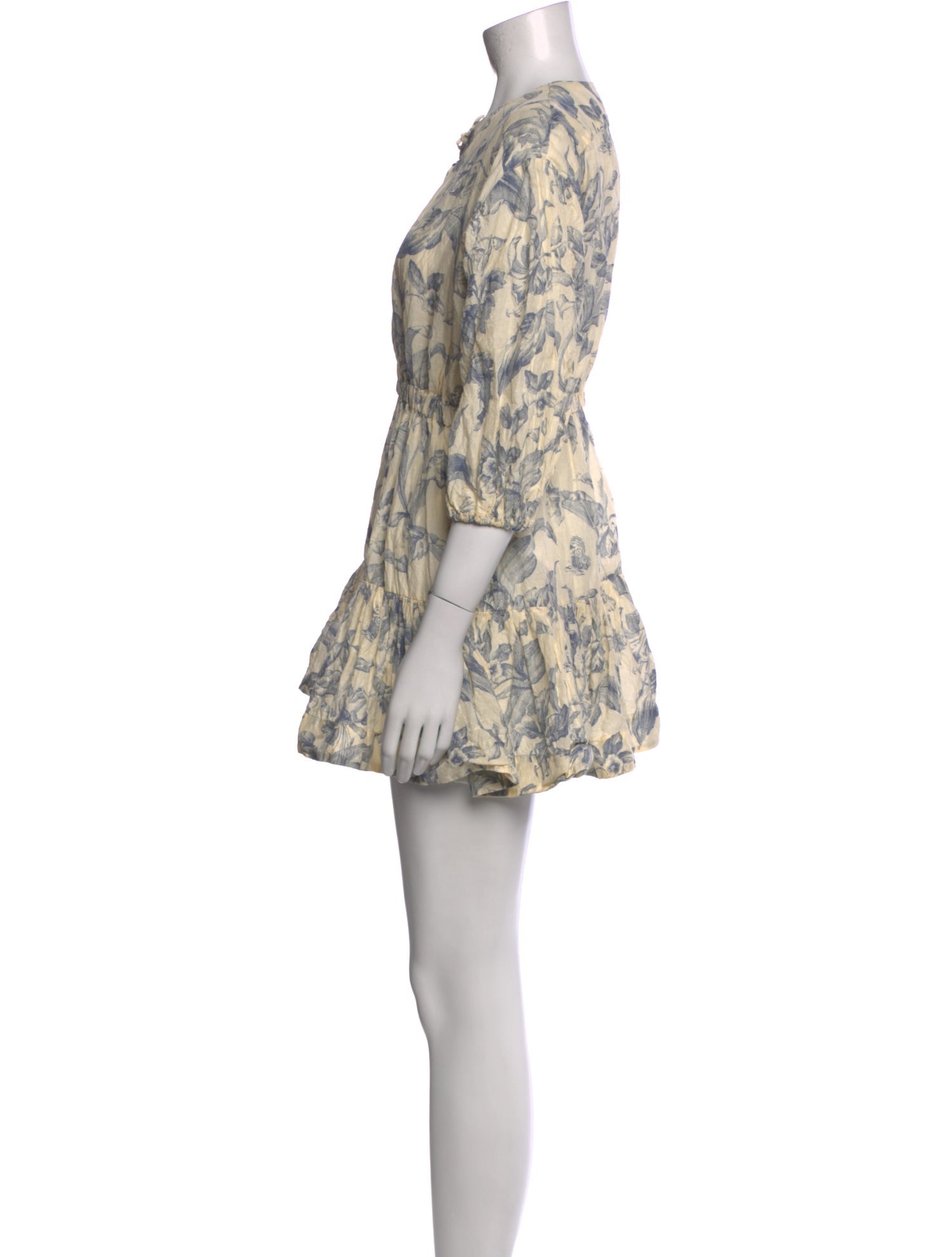 Sandro Linen Mini Dress