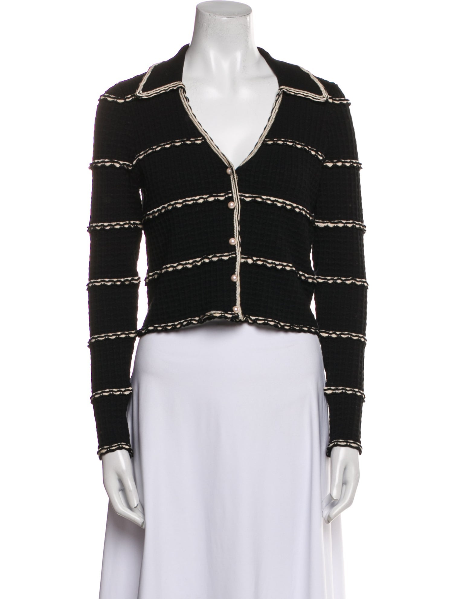 Sandro Striped Evening Jacket