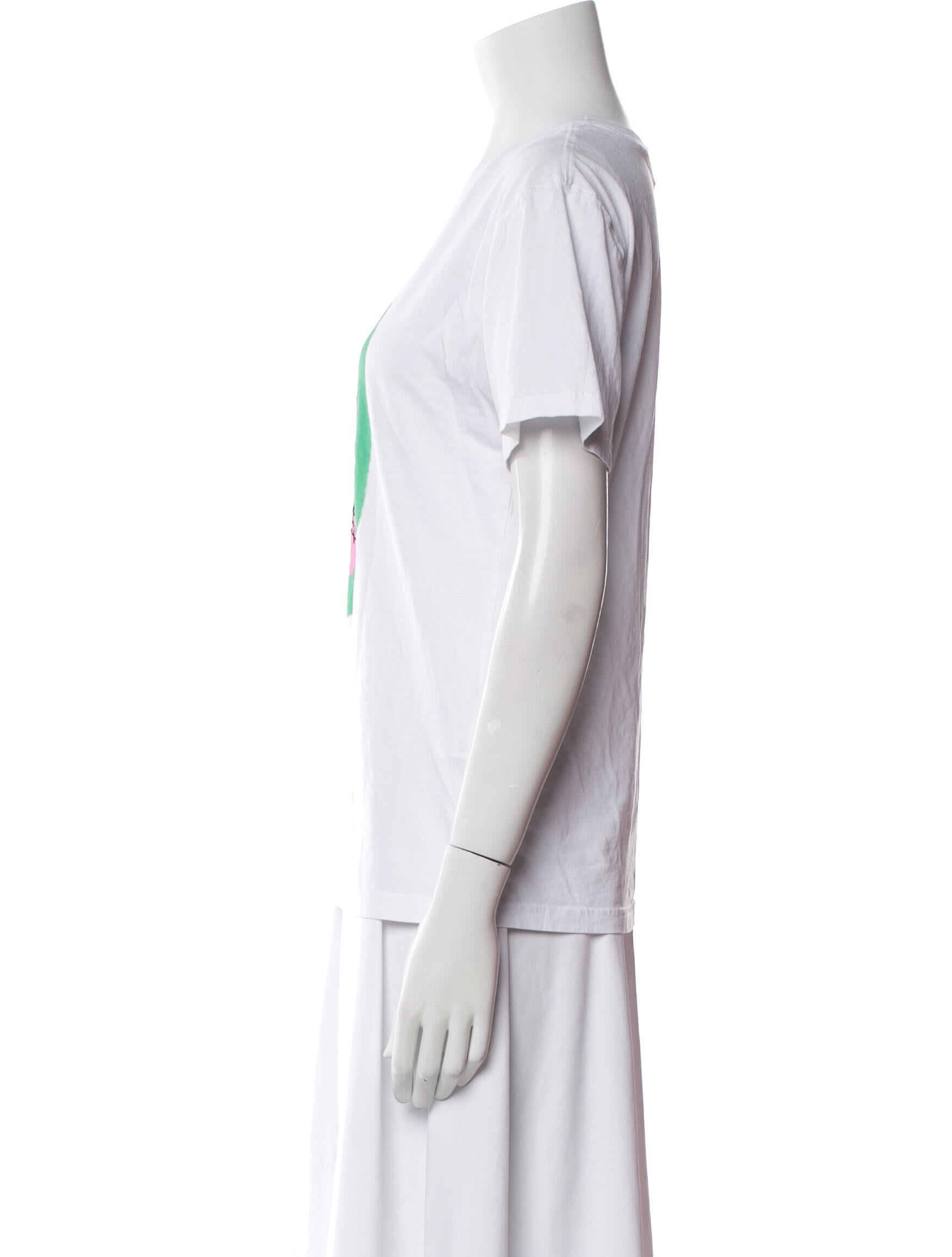 Sandro Graphic Print Crew Neck T-Shirt