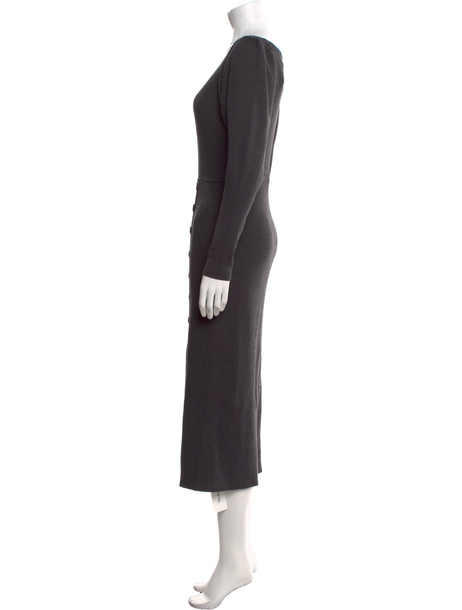Sandro Square Neckline Long Dress w/ Tags
