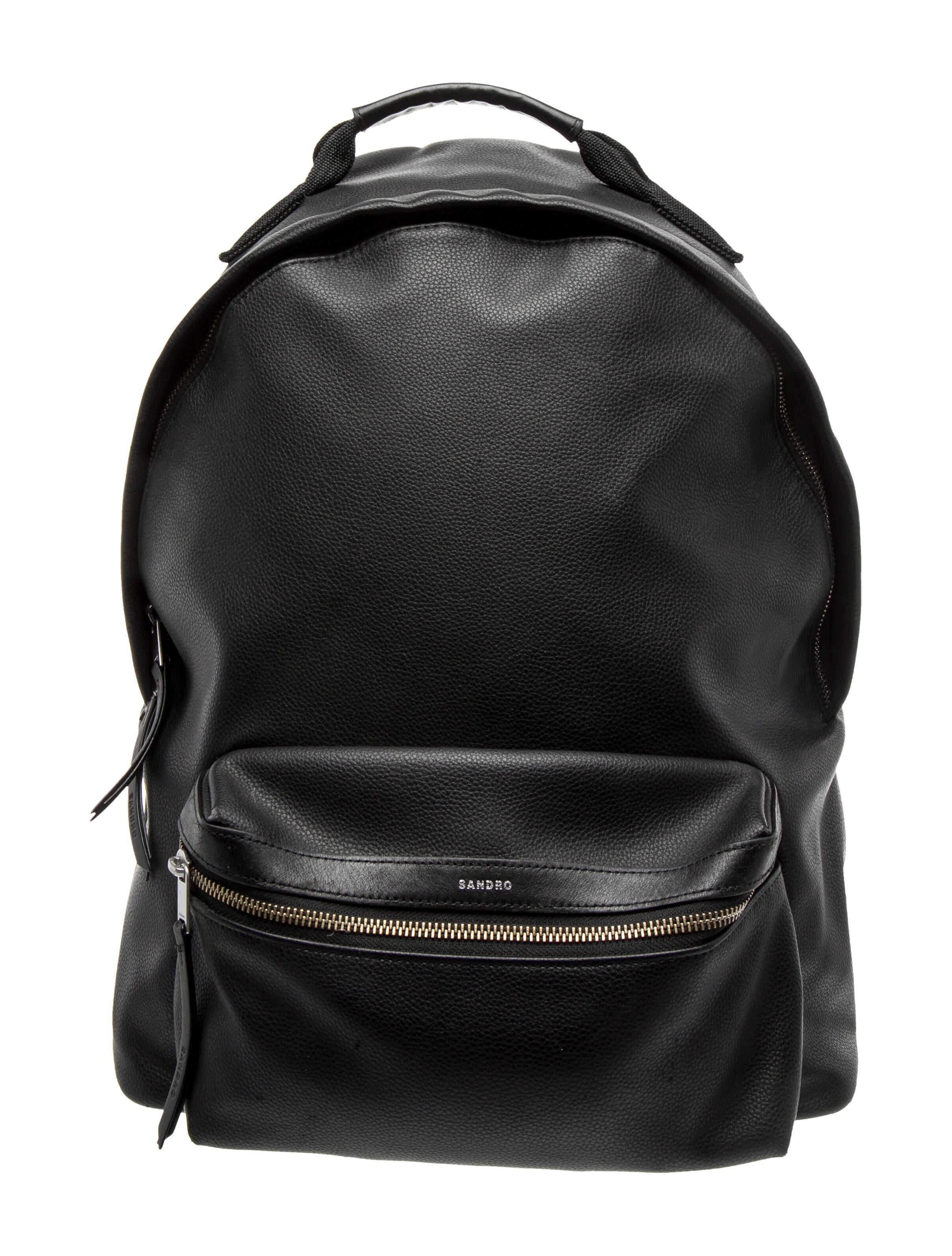Sandro Leather Backpack