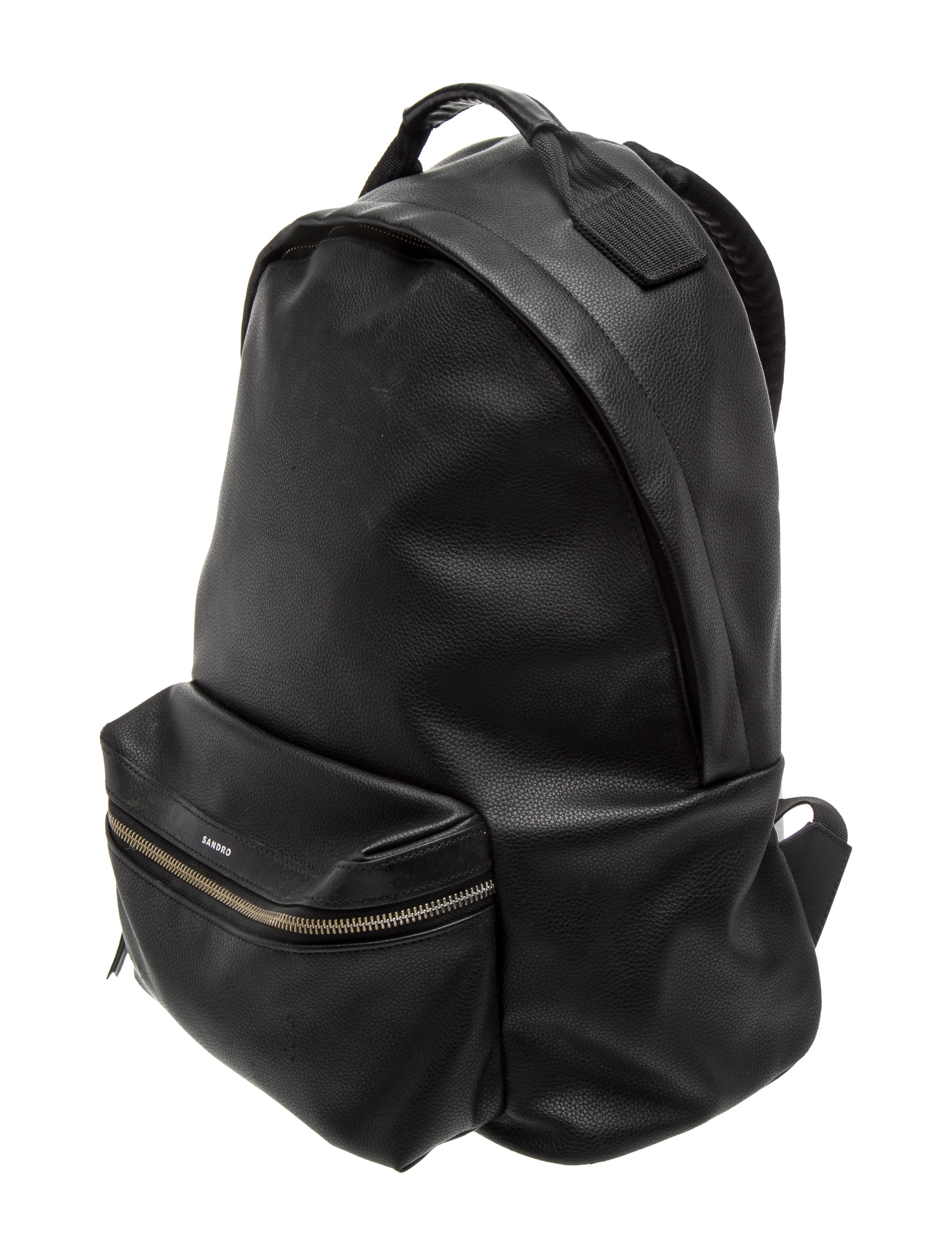 Sandro Leather Backpack