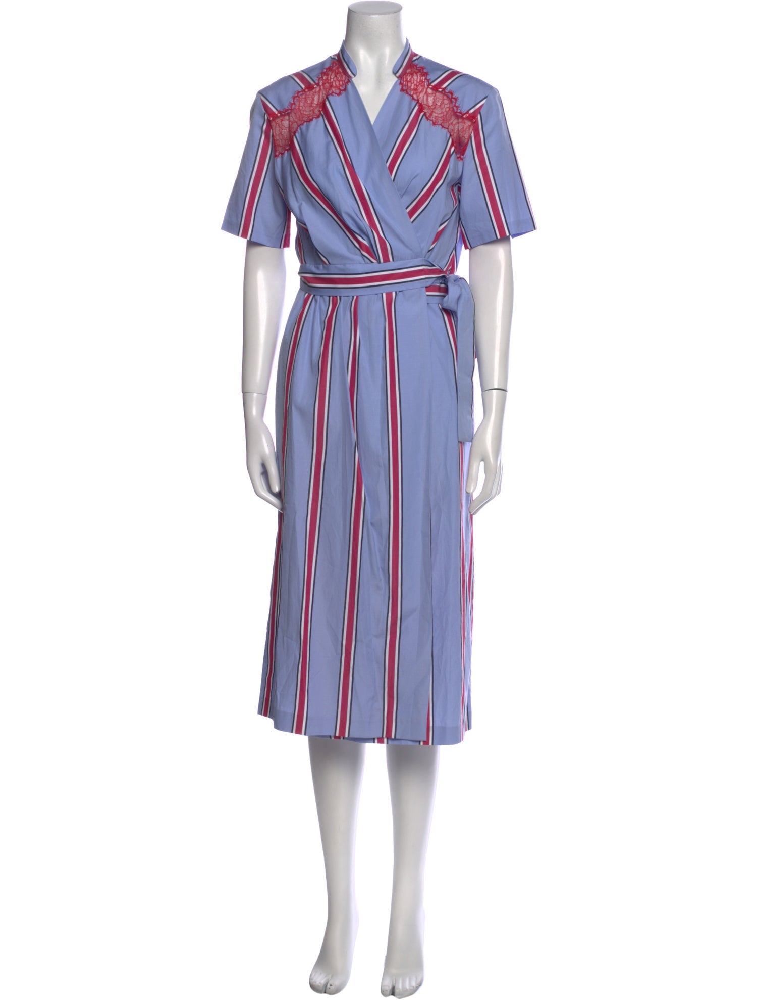 Sandro Merino Wool Midi Length Dress