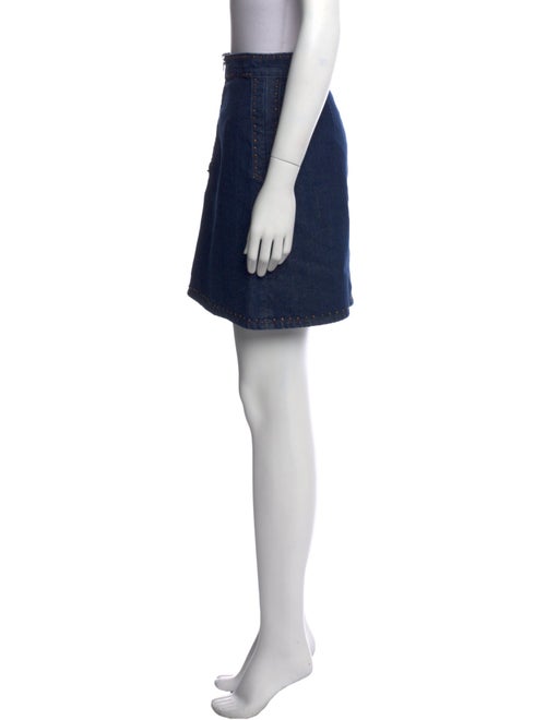 Sandro Crystal Embellishments Mini Skirt