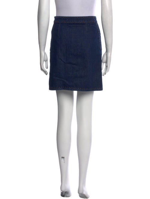 Sandro Crystal Embellishments Mini Skirt