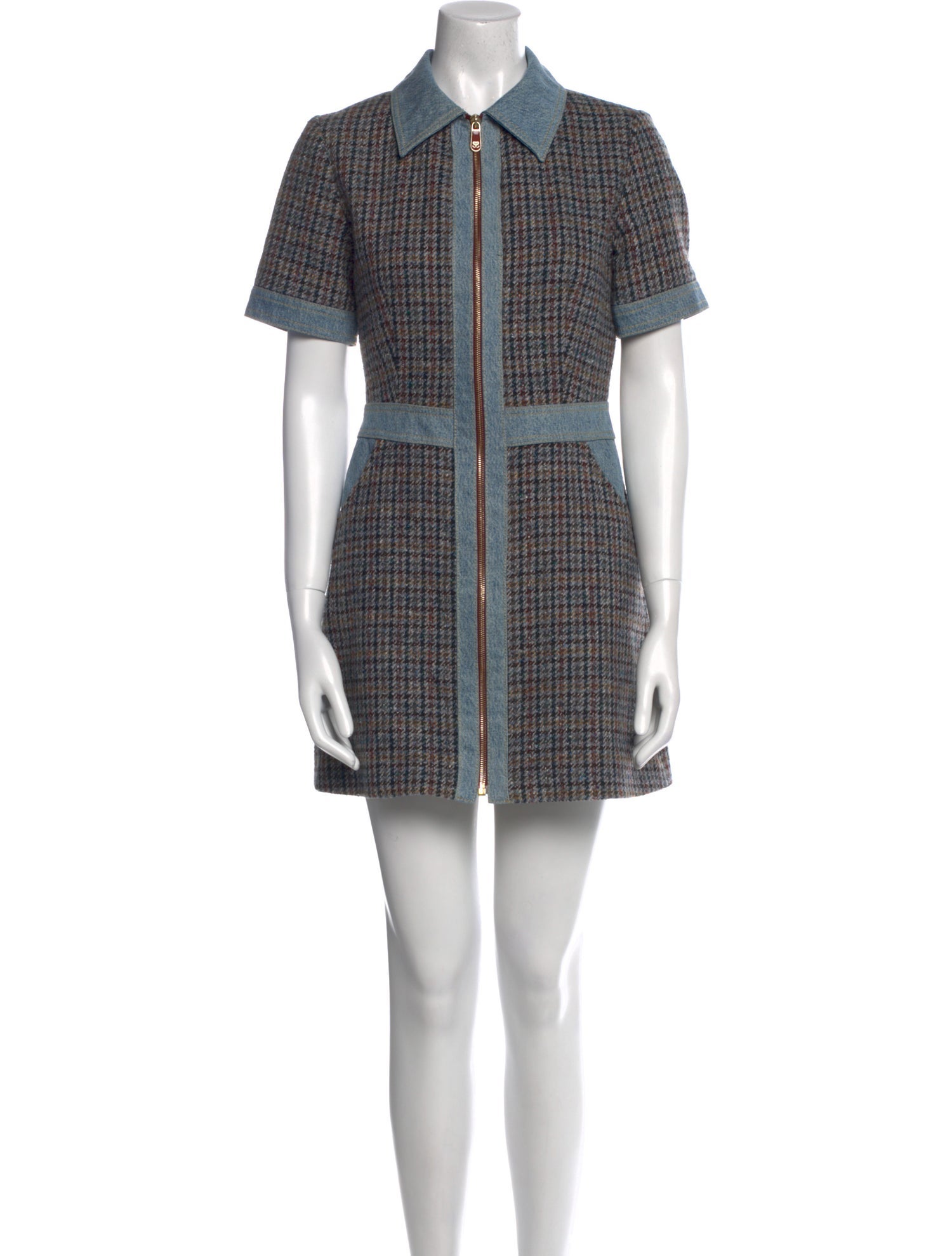 Sandro Wool Mini Dress