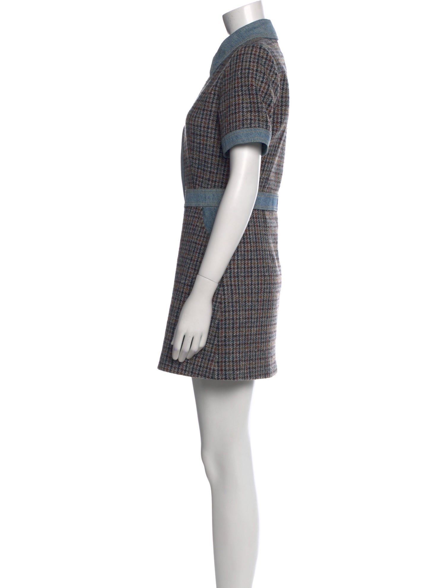 Sandro Wool Mini Dress