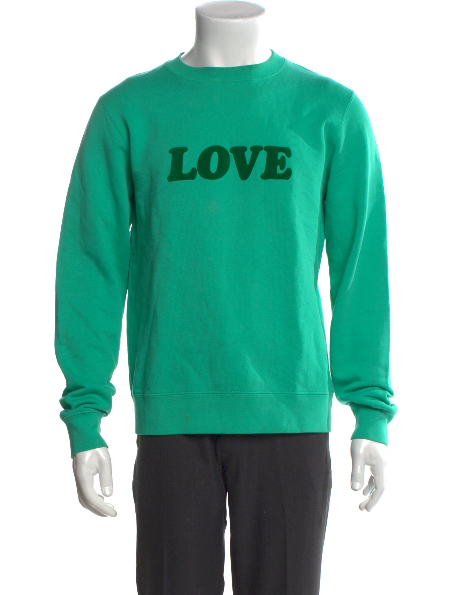 Sandro Graphic Print Crew Neck Sweatshirt