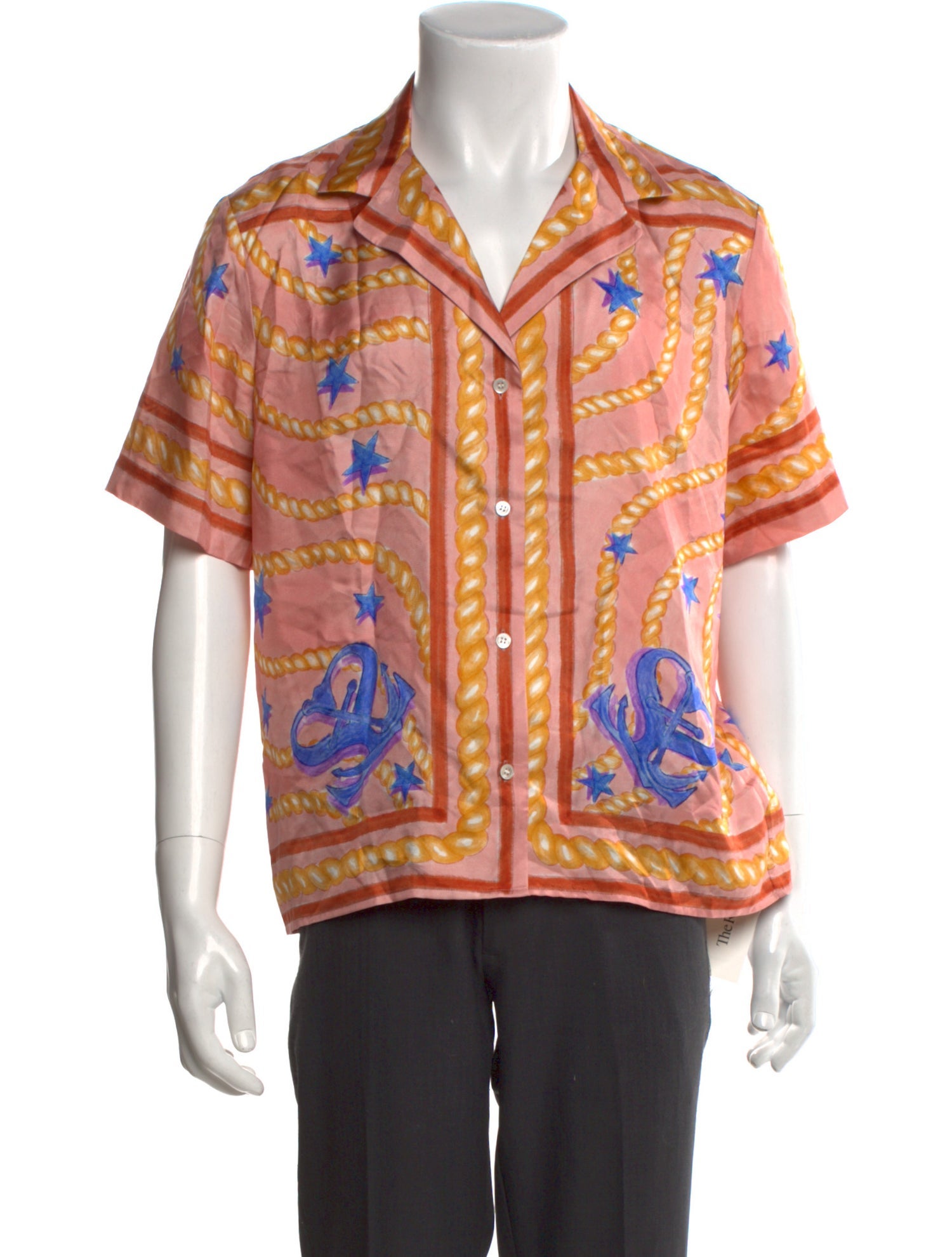 Sandro Silk Printed Shirt