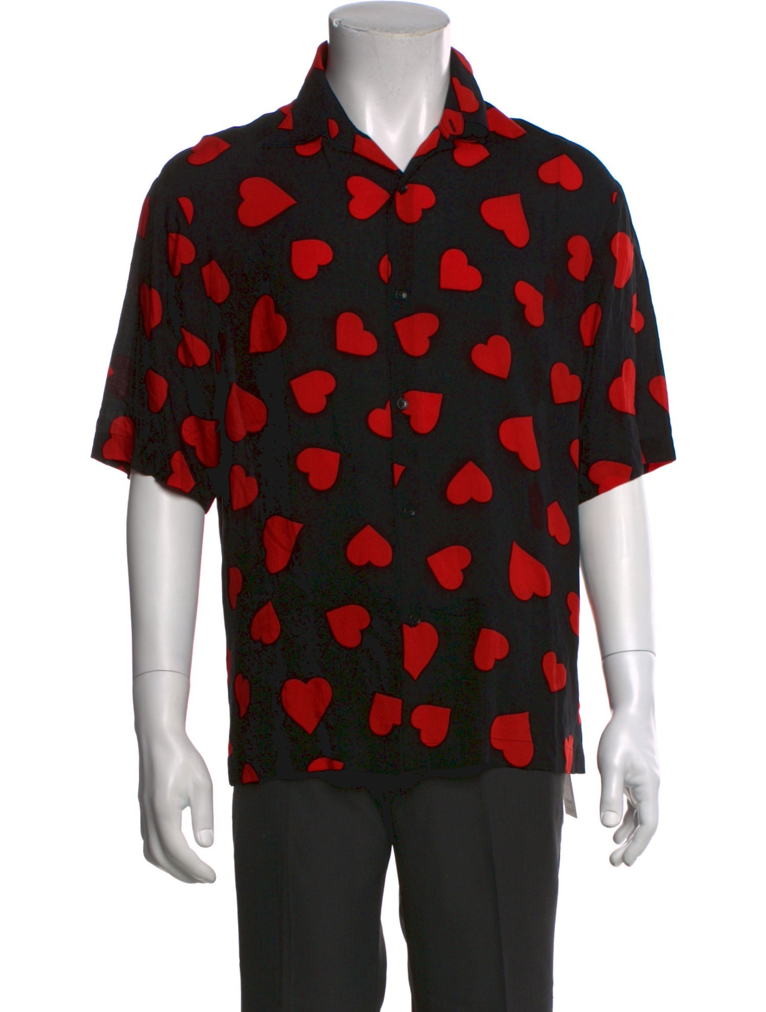 Sandro Printed Short Sleeve Shirt