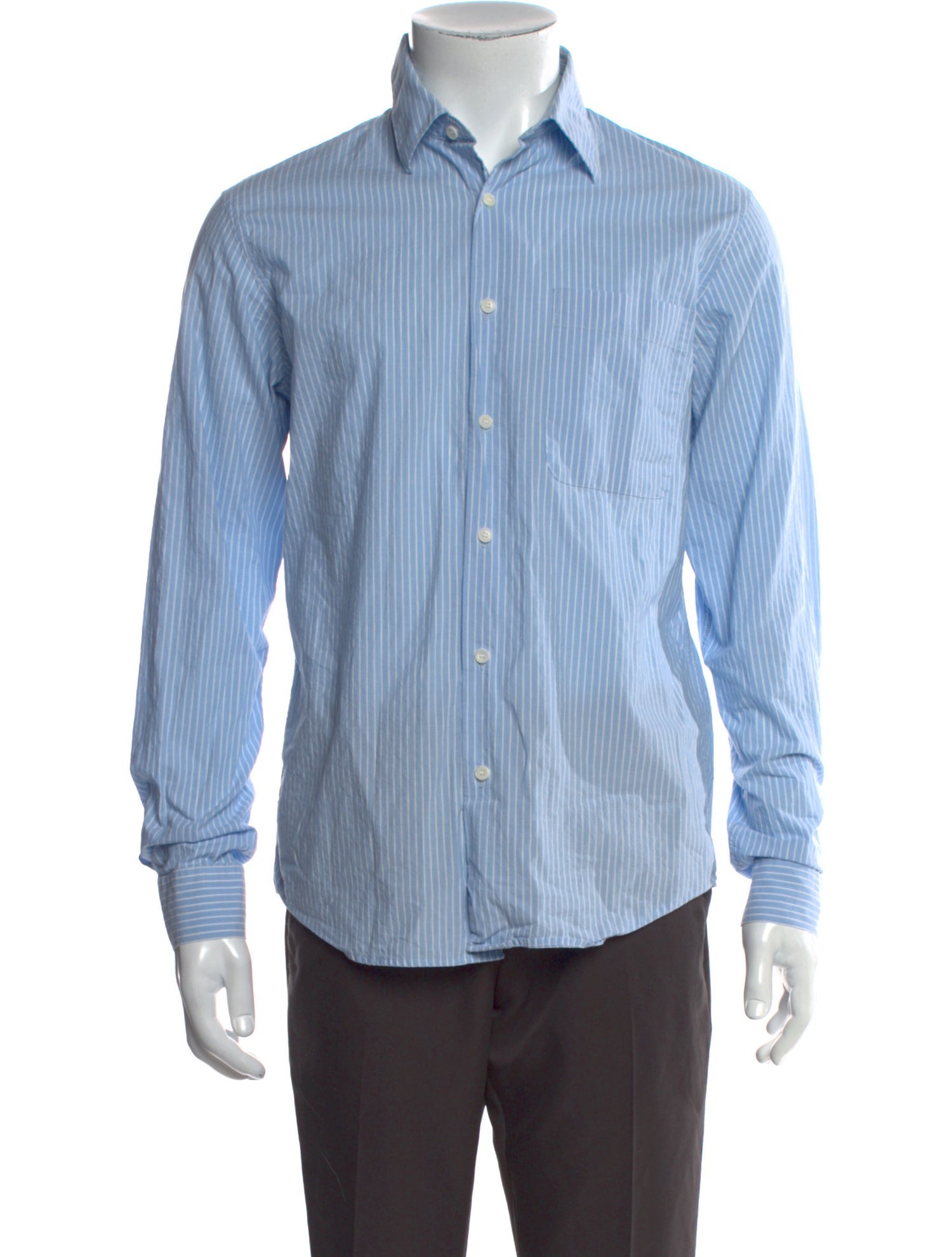 Sandro Striped Long Sleeve Shirt