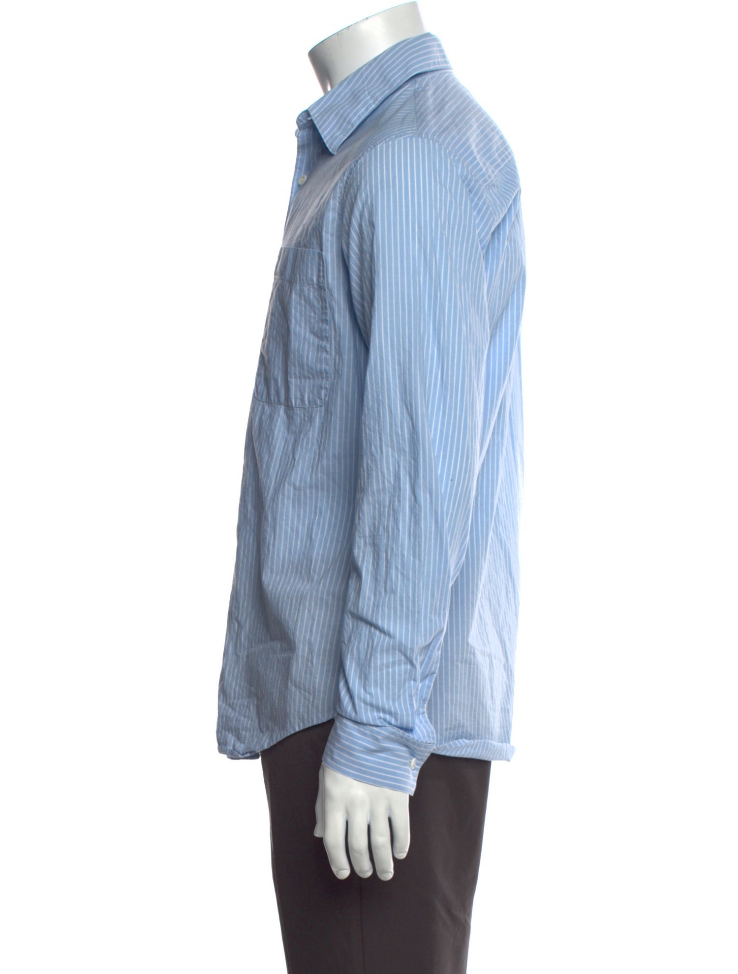 Sandro Striped Long Sleeve Shirt