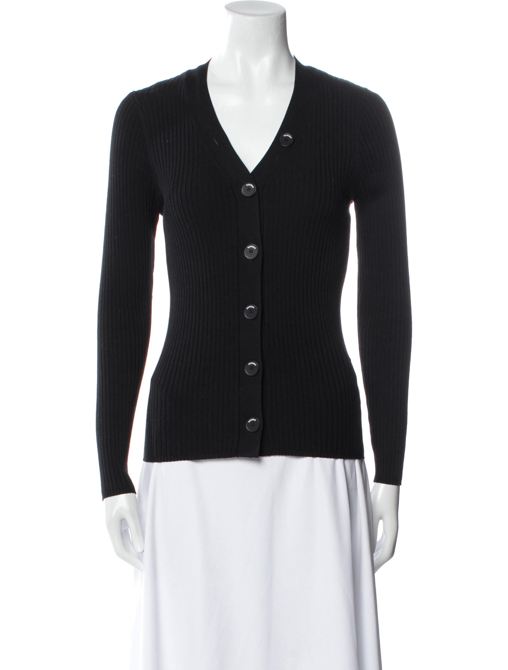 Sandro V-Neck Sweater