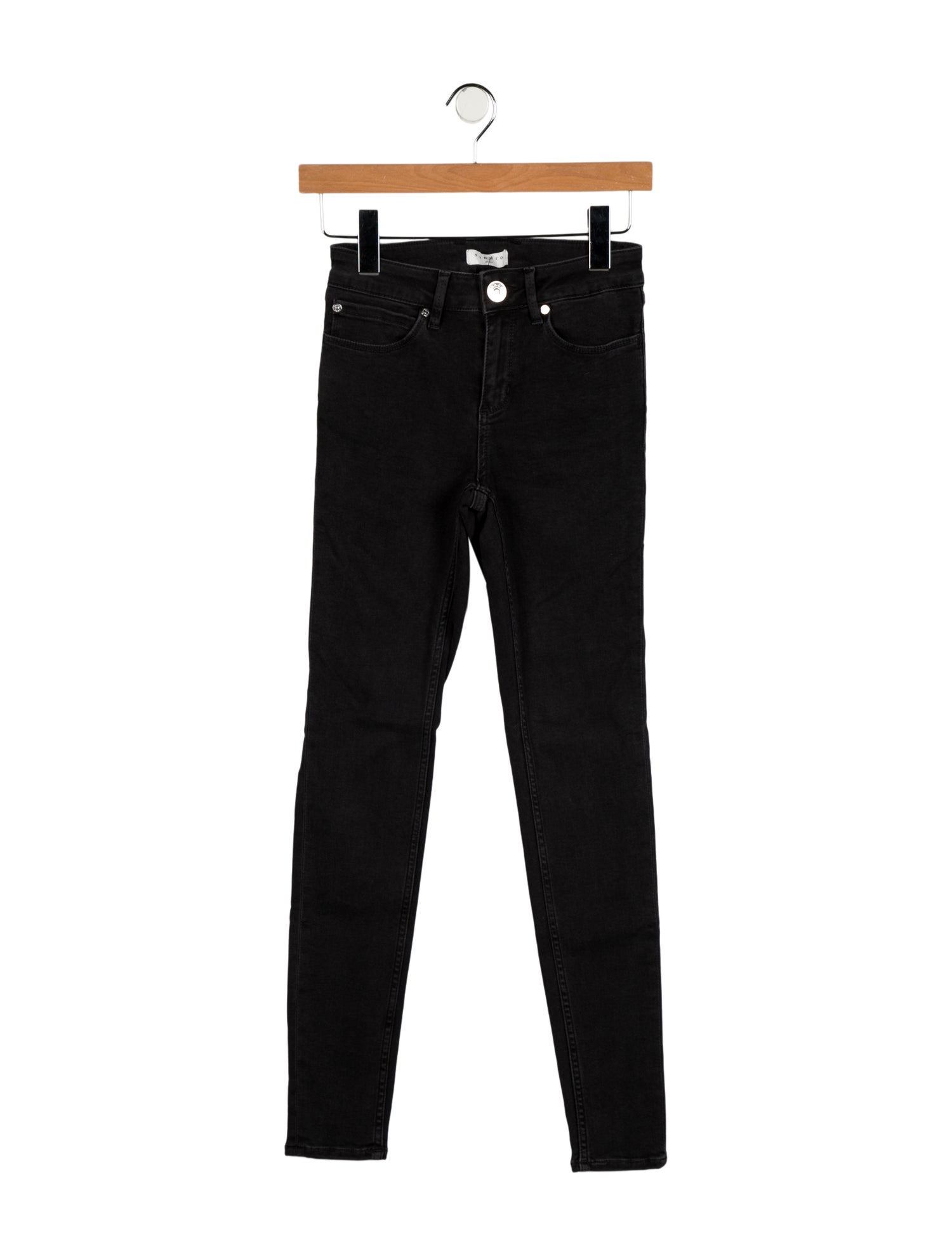 Sandro Mid-Rise Skinny Leg Jeans