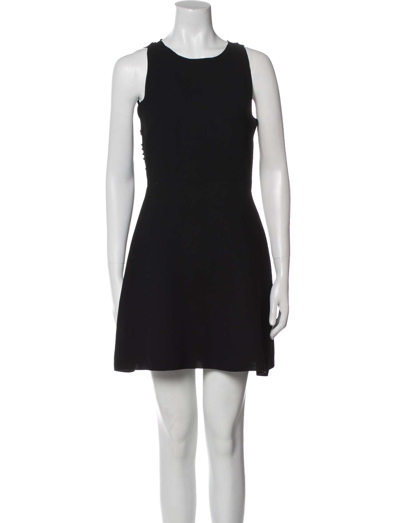 Sandro Crew Neck Mini Dress