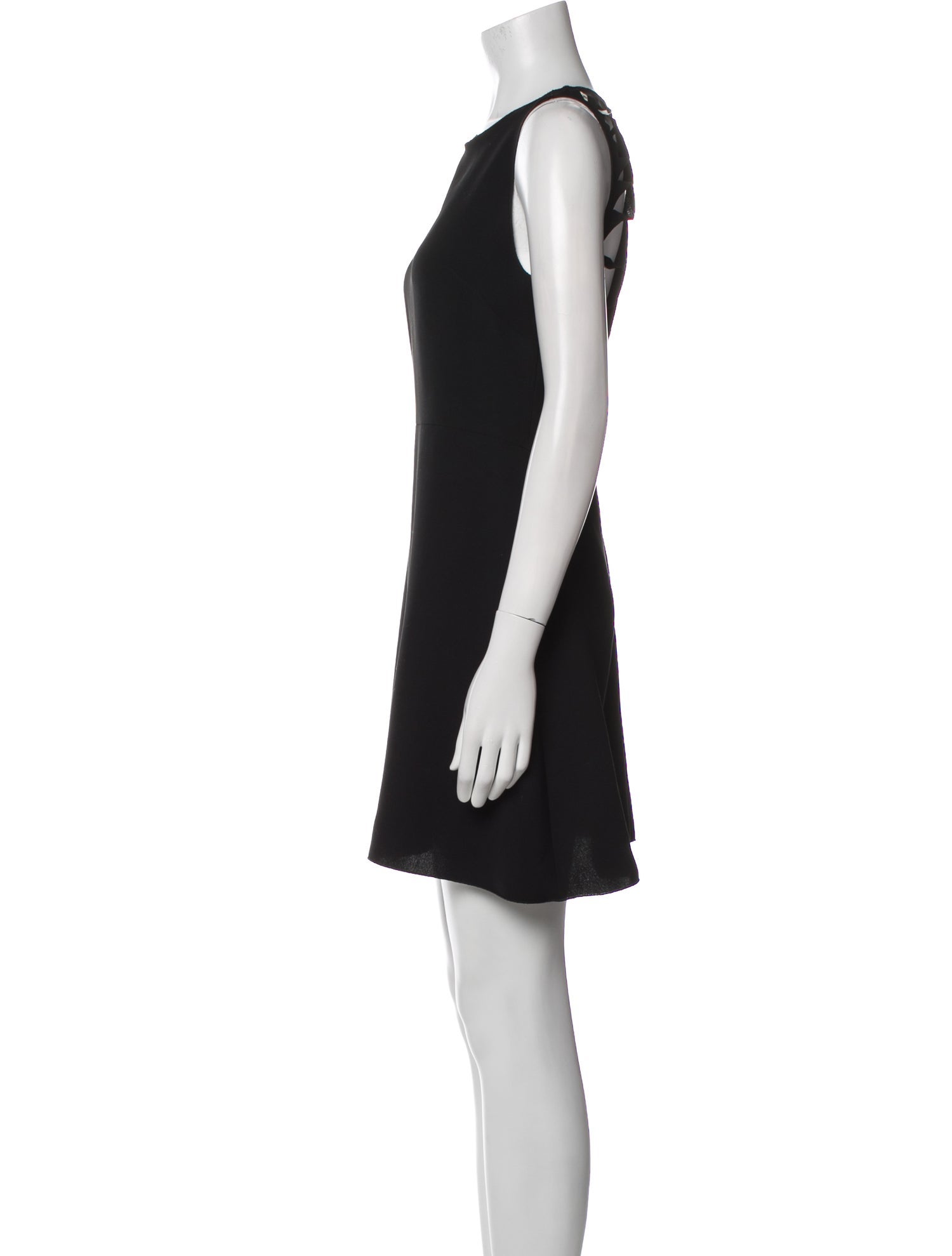 Sandro Crew Neck Mini Dress