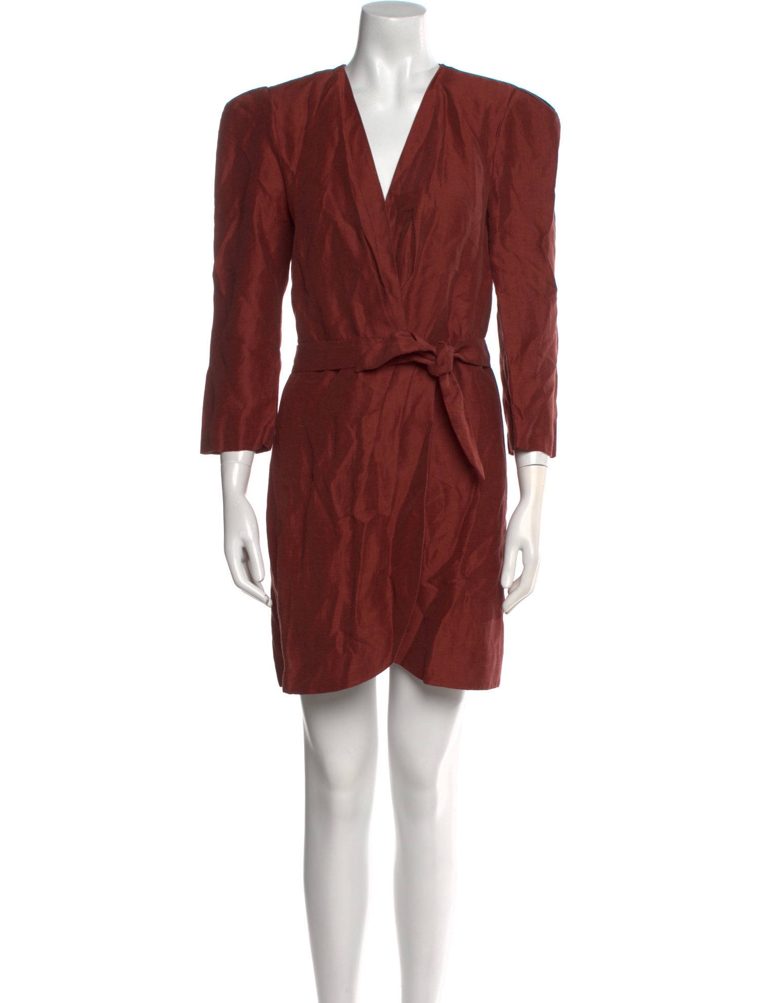 Sandro V-Neck Mini Dress