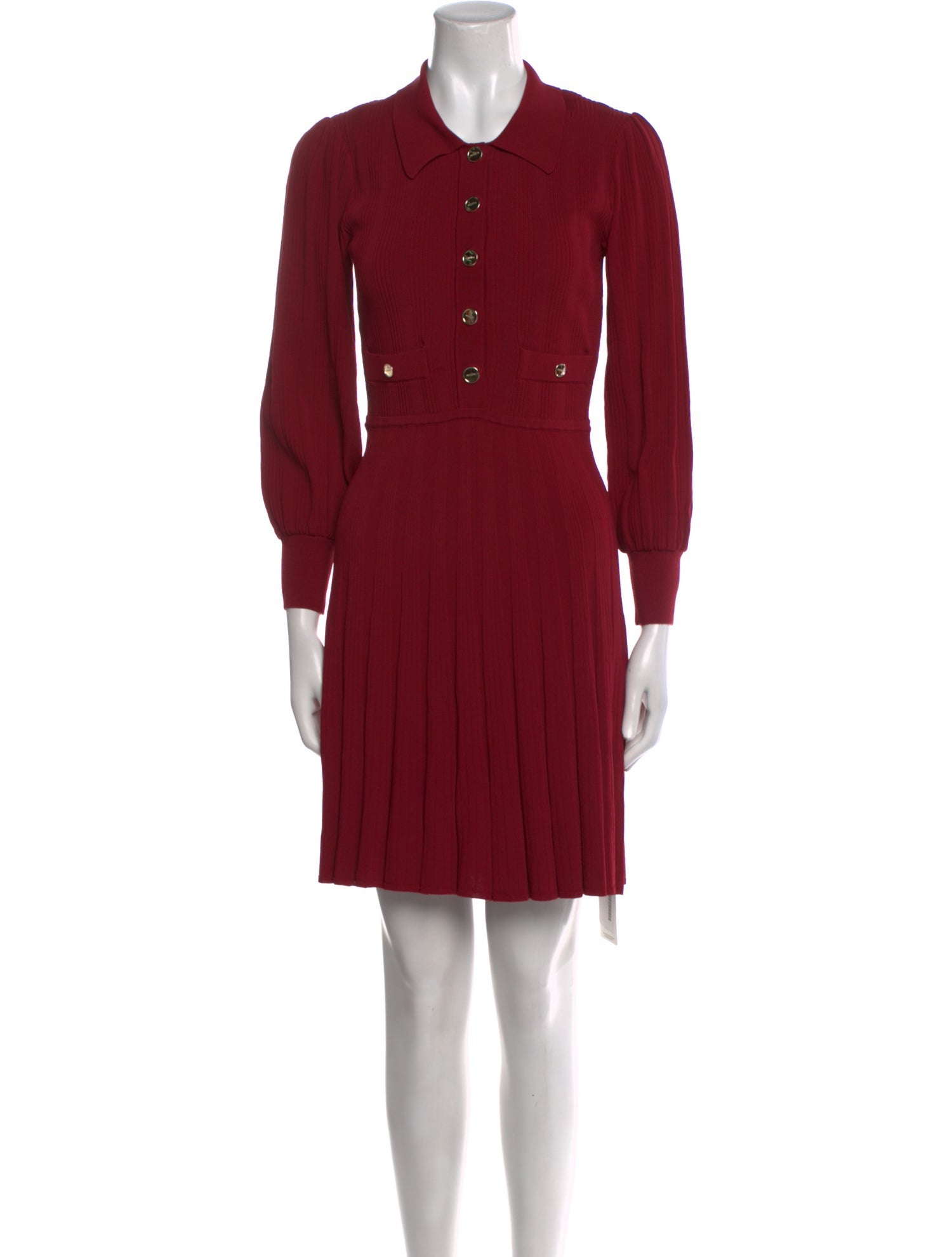 Sandro Crew Neck Mini Dress