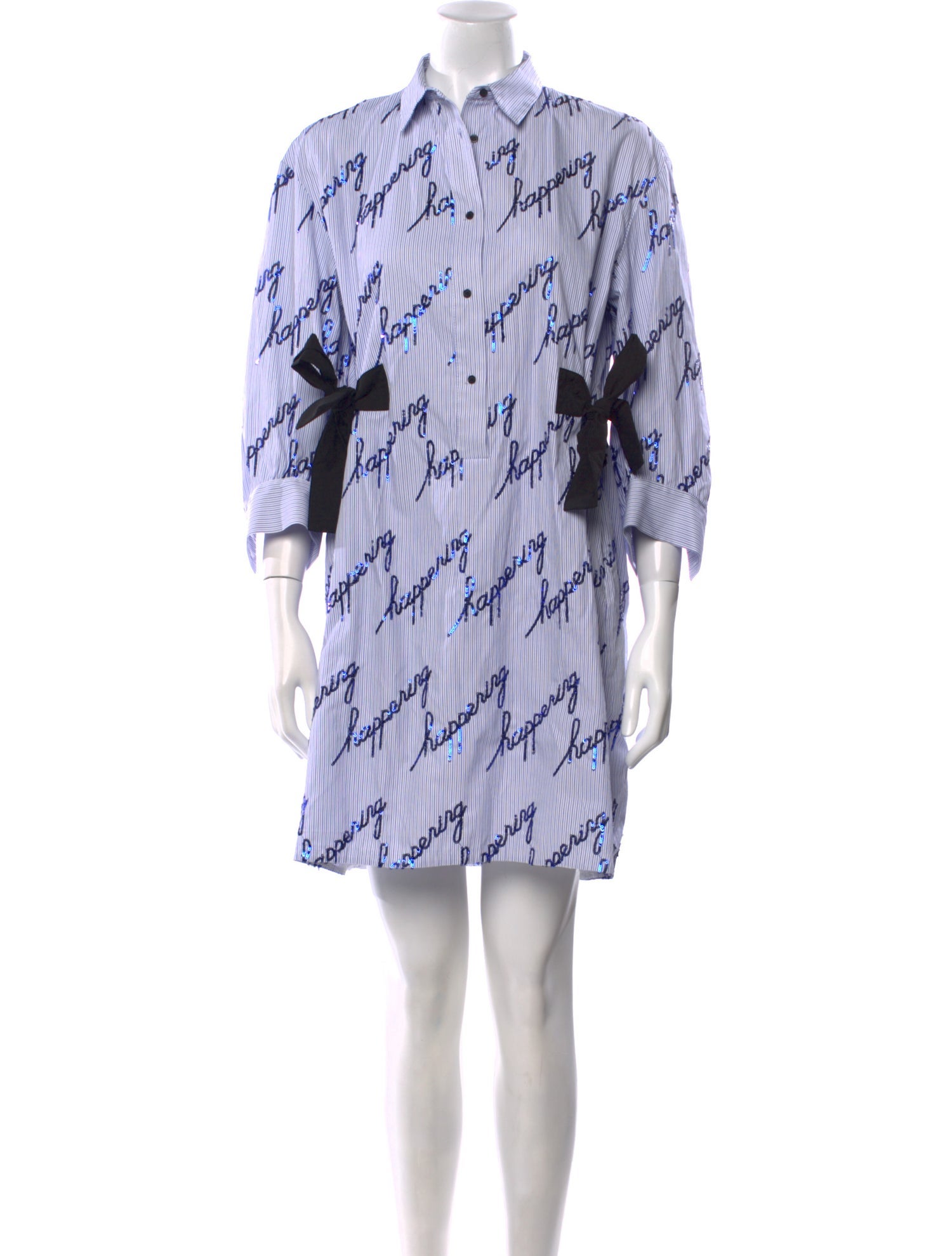 Sandro Printed Mini Dress