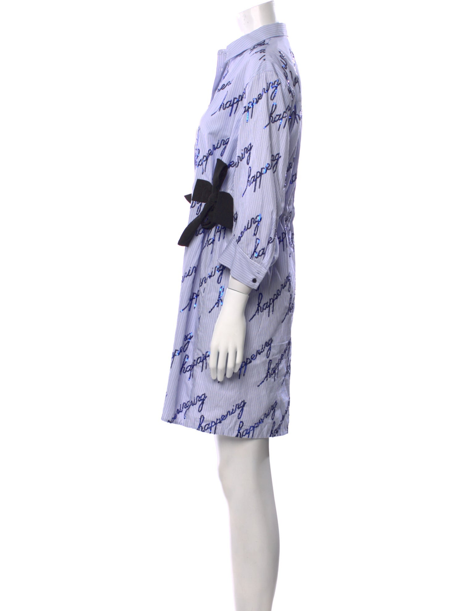 Sandro Printed Mini Dress